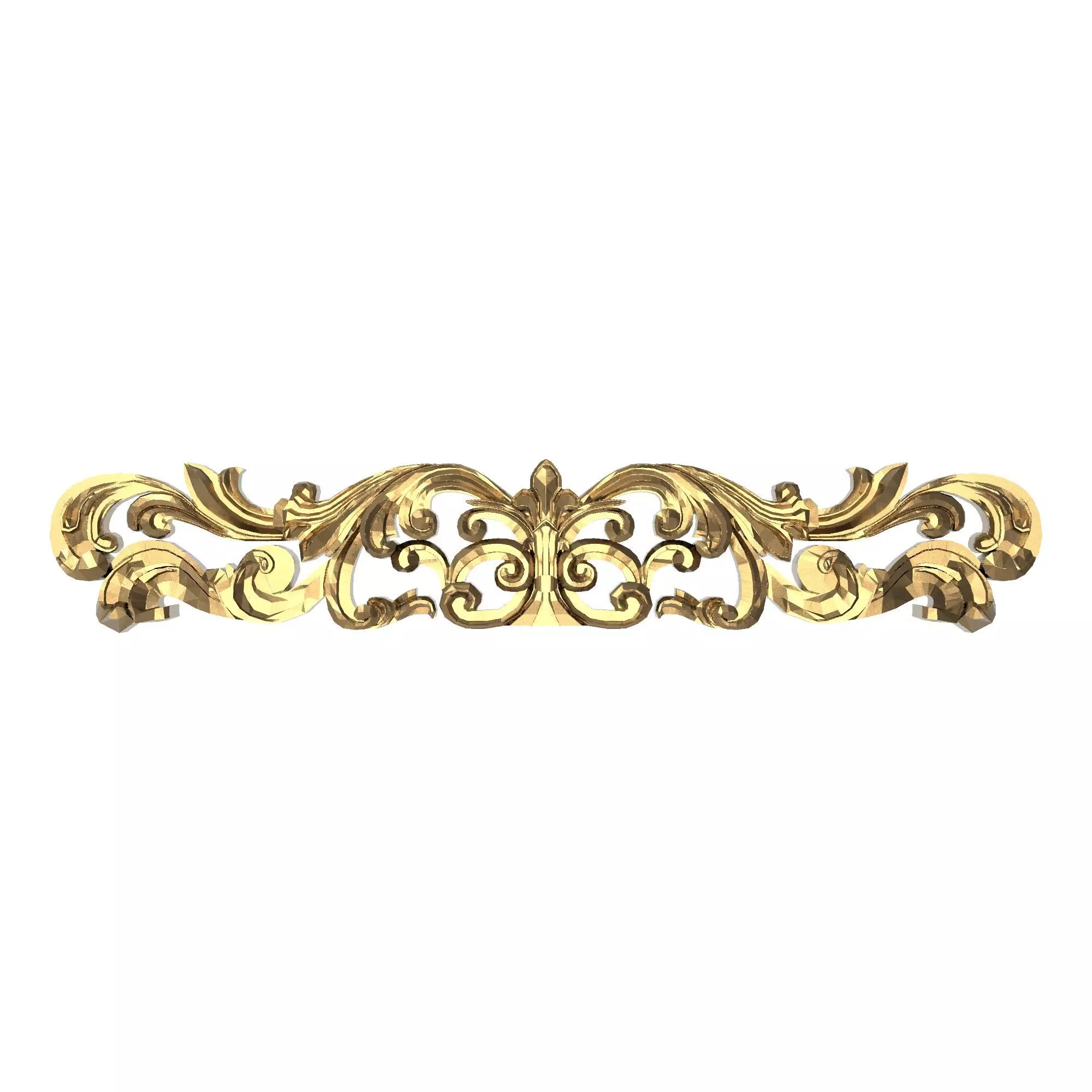 decorative pattern ready for 3D printing 3D model