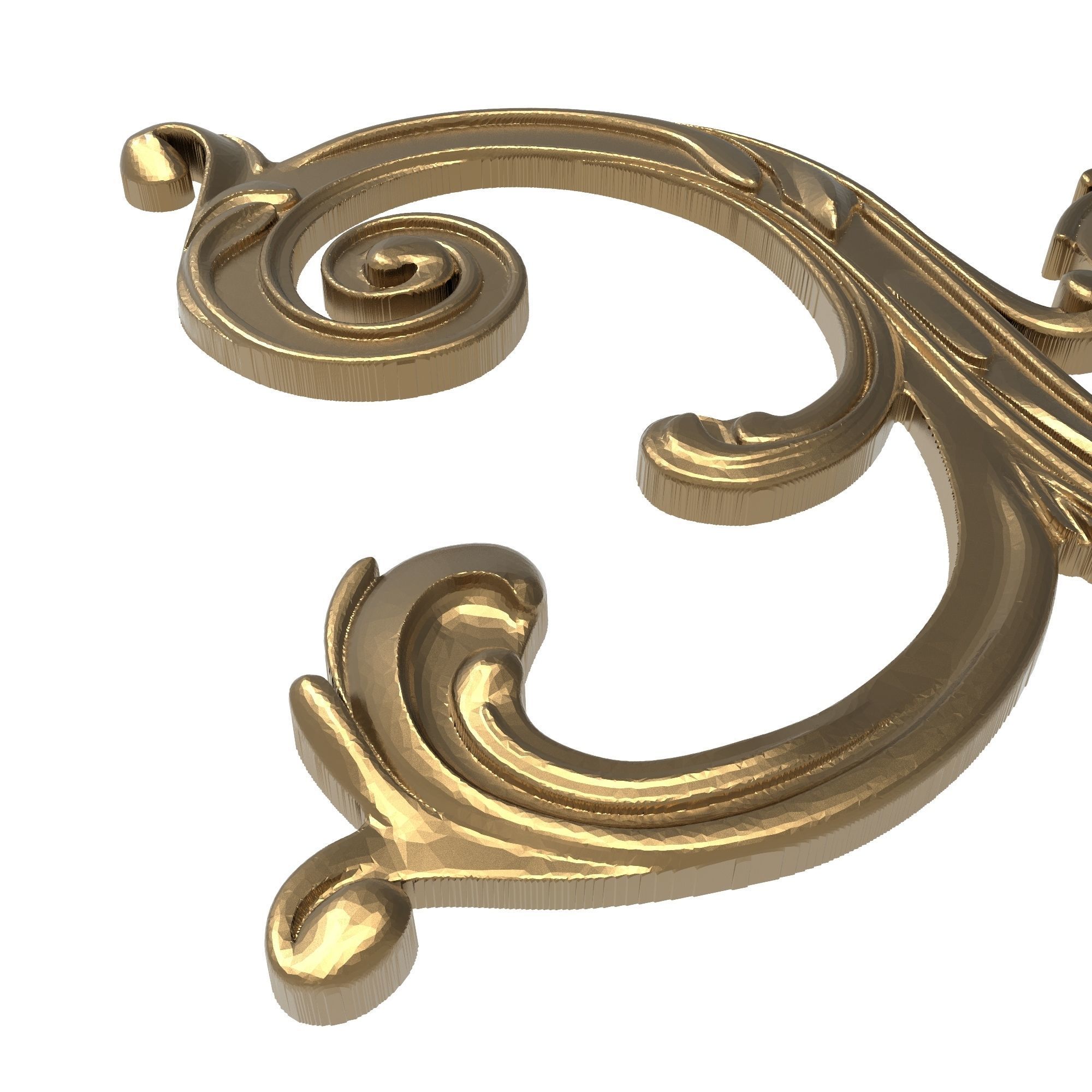 decorative pattern ready for 3D printing 3D model_1