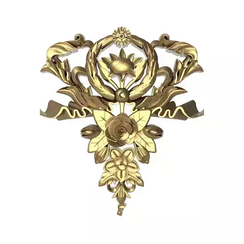  decorative pattern ready for 3D printing