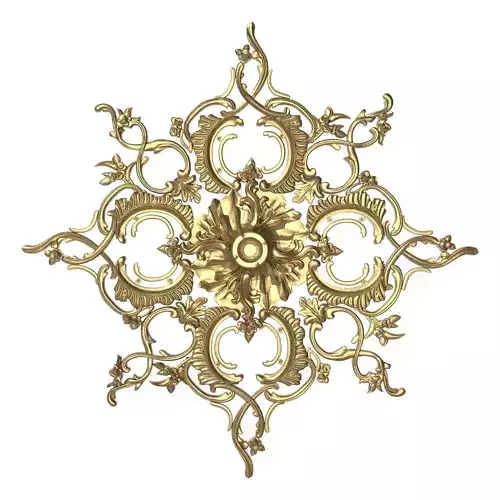  decorative pattern ready for 3D printing