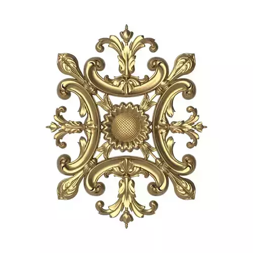  decorative pattern ready for 3D printing