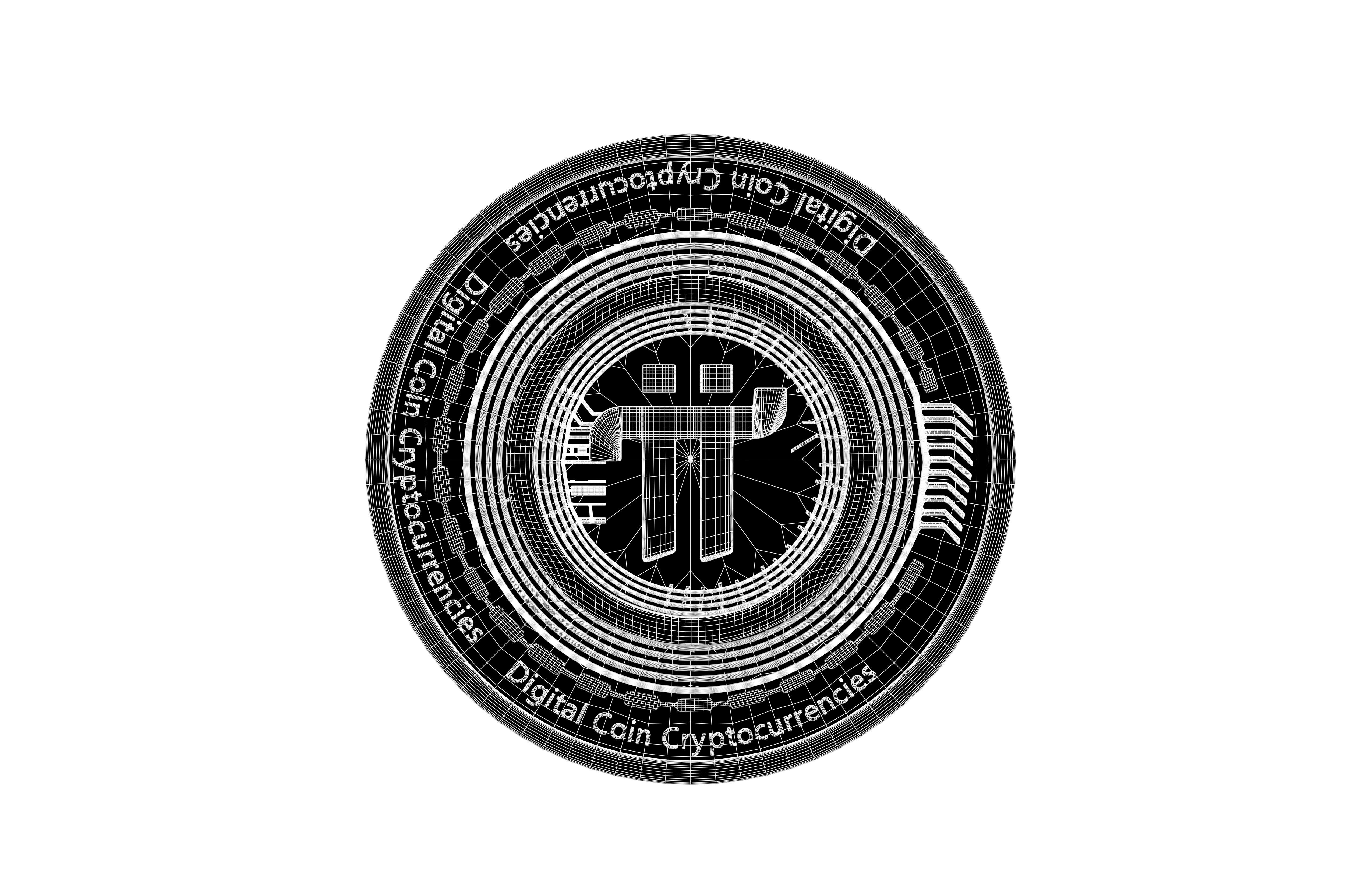 Pi Coin v2 001 3D model_5