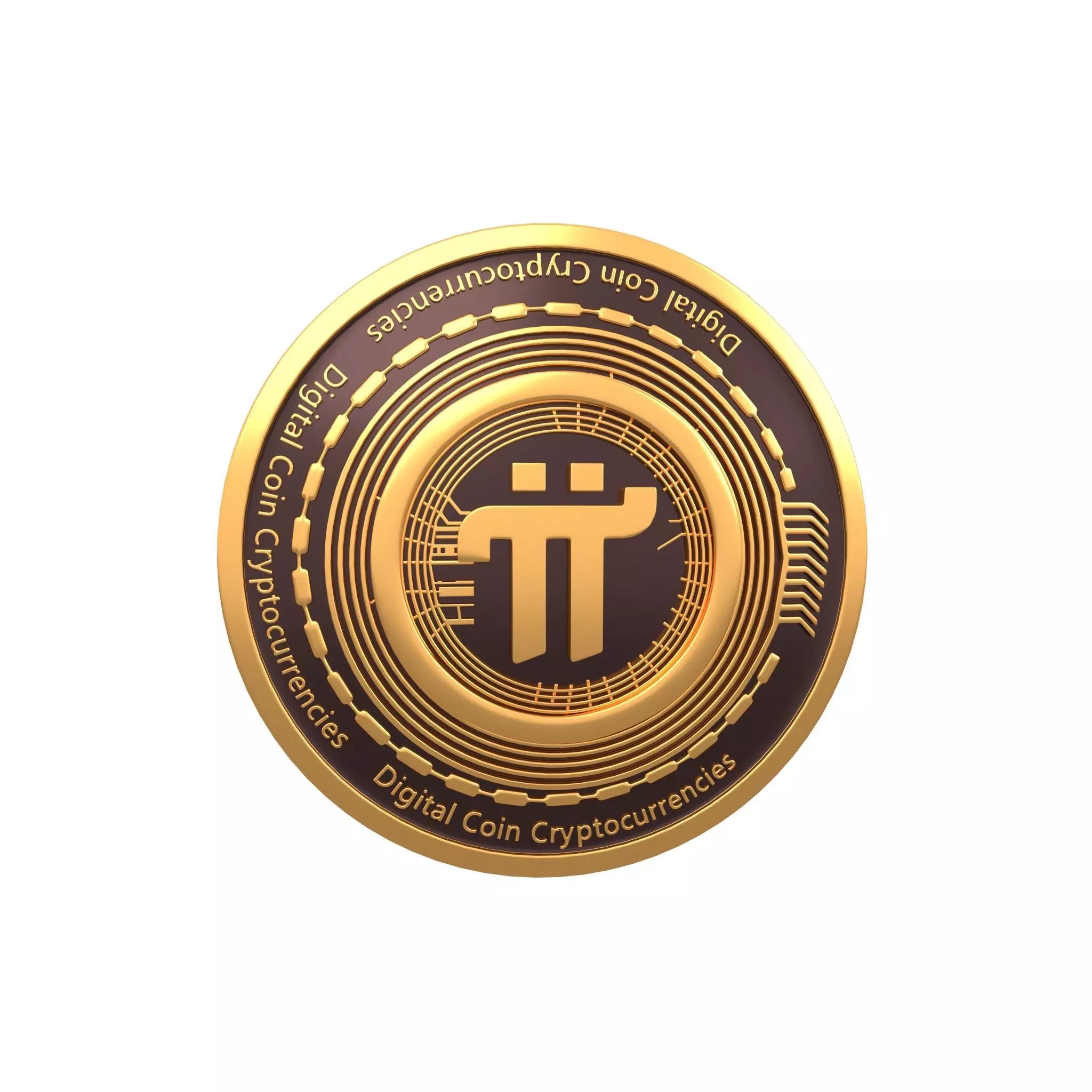 Pi Coin v2 001 3D model_0