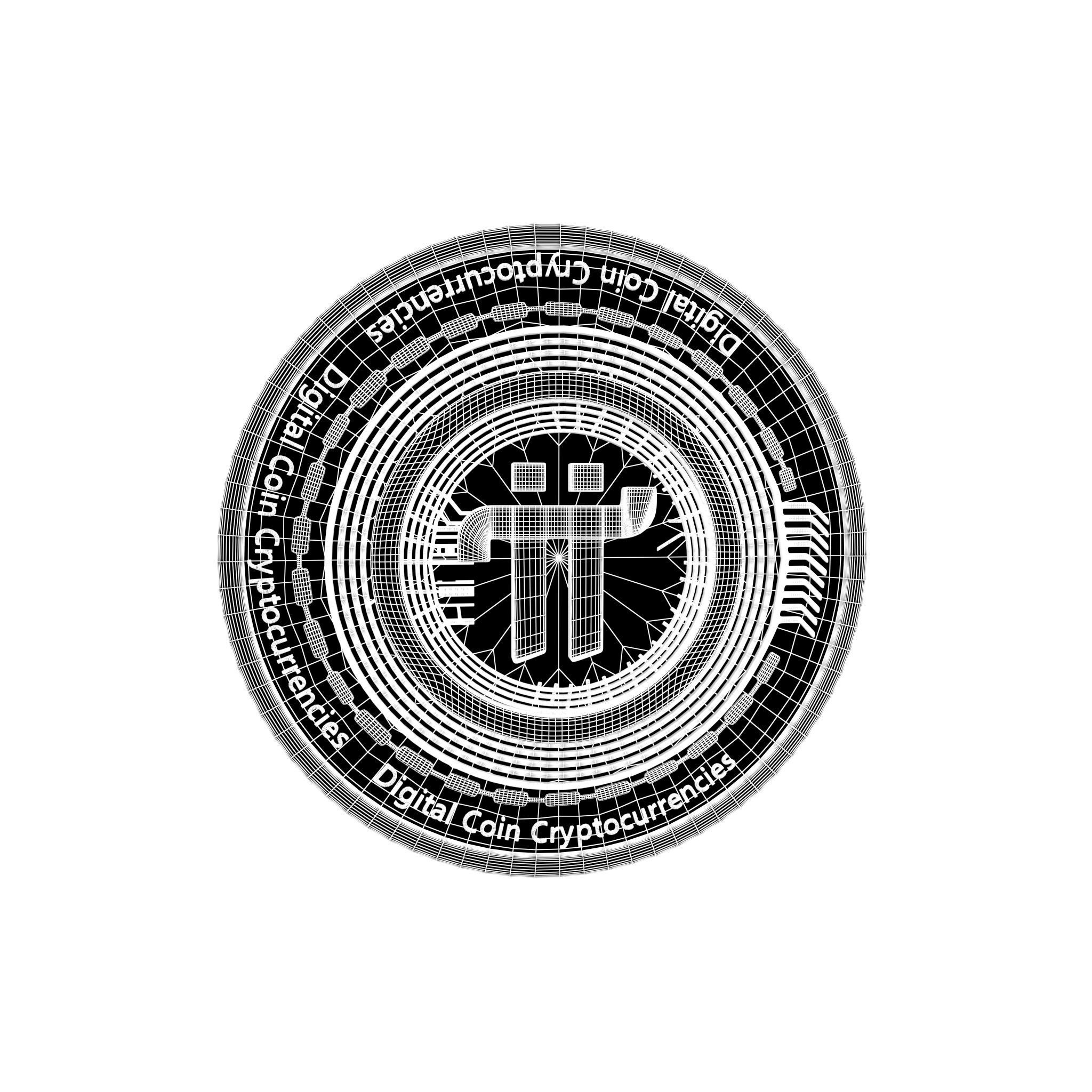 Pi Coin v2 002 3D model_4