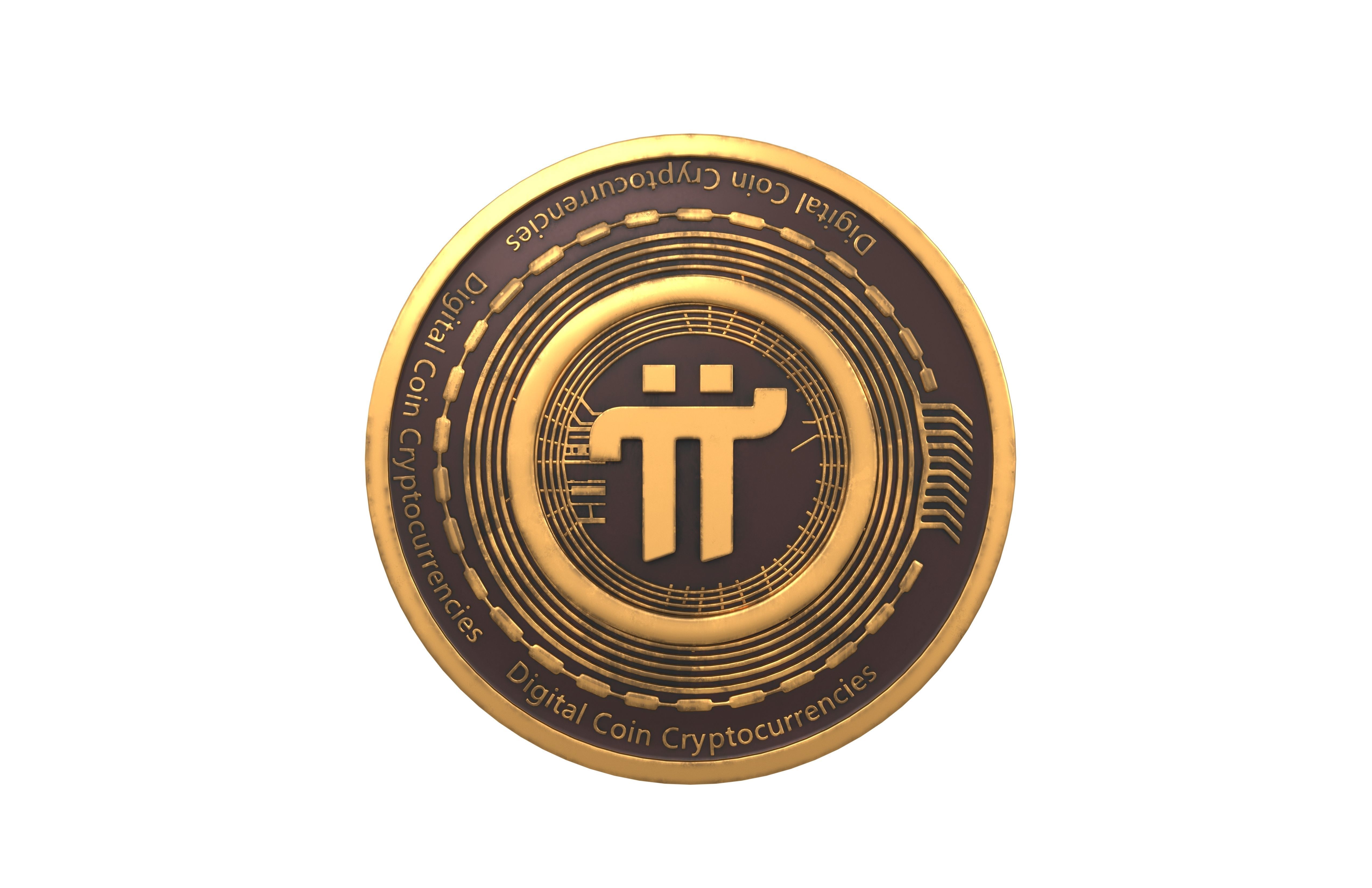 Pi Coin v2 002 3D model_1