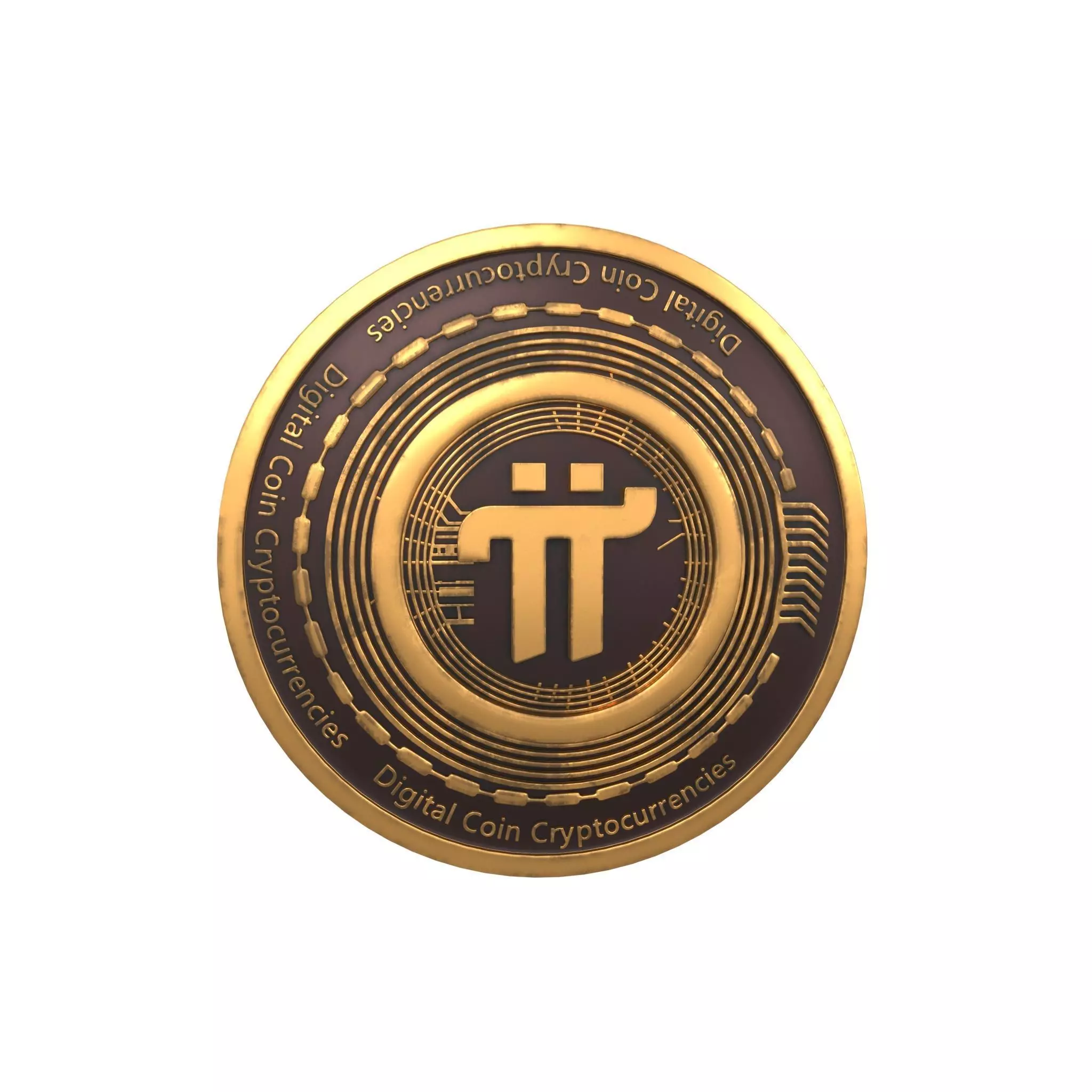 Pi Coin v2 002 3D model_0