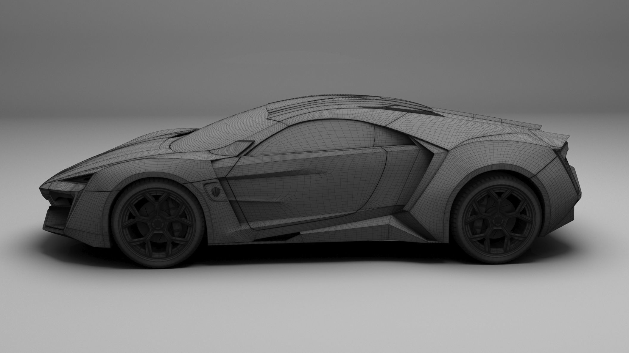Lykan Hypersport Free 3D model_3