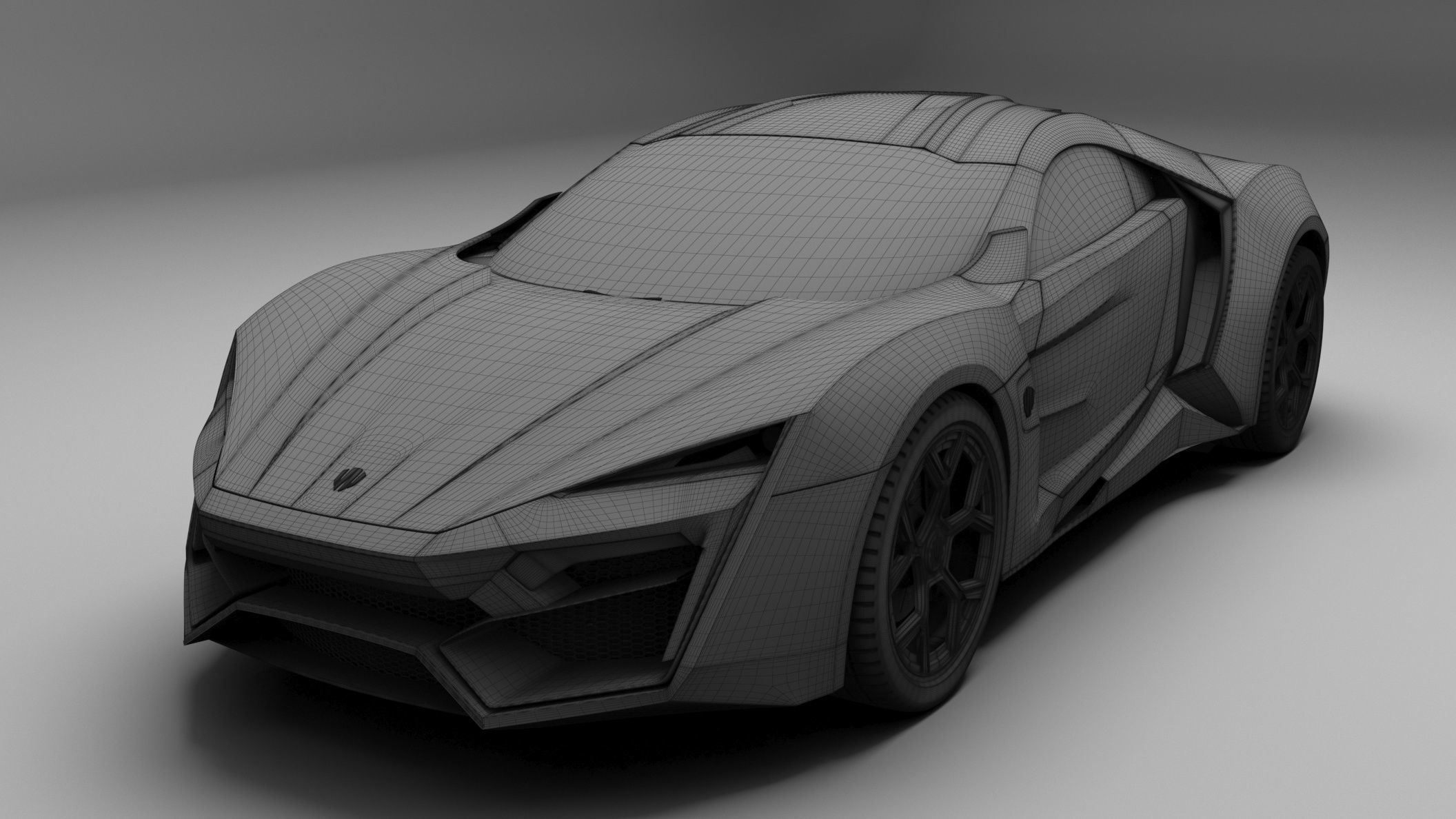 Lykan Hypersport Free 3D model_1