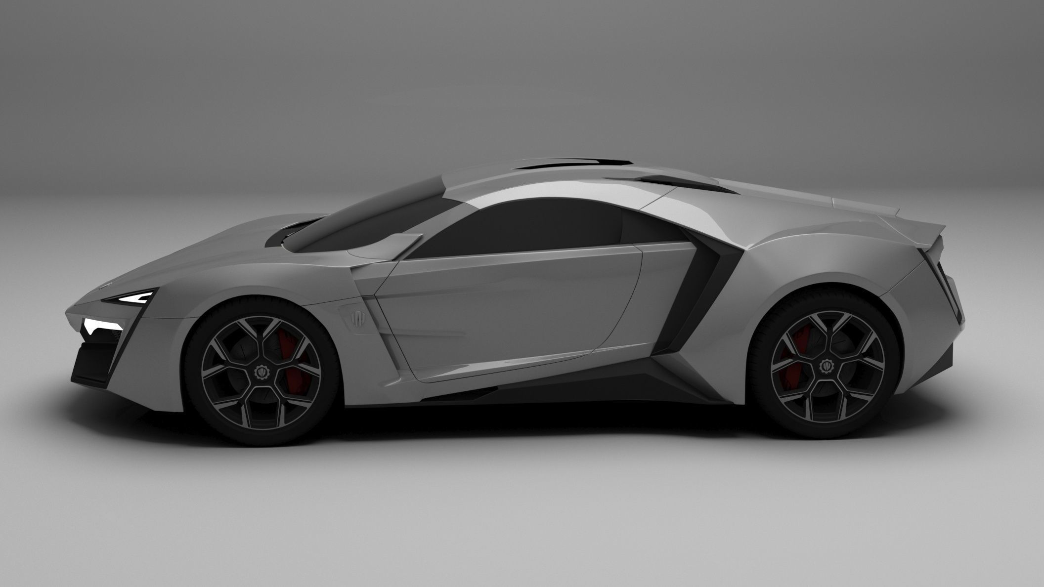 Lykan Hypersport Free 3D model_2