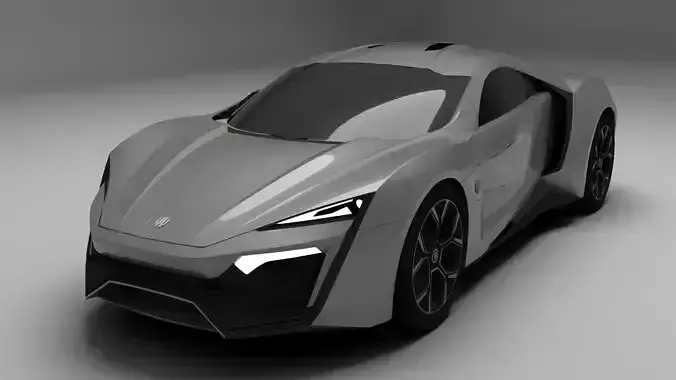 Lykan Hypersport Free 3D model