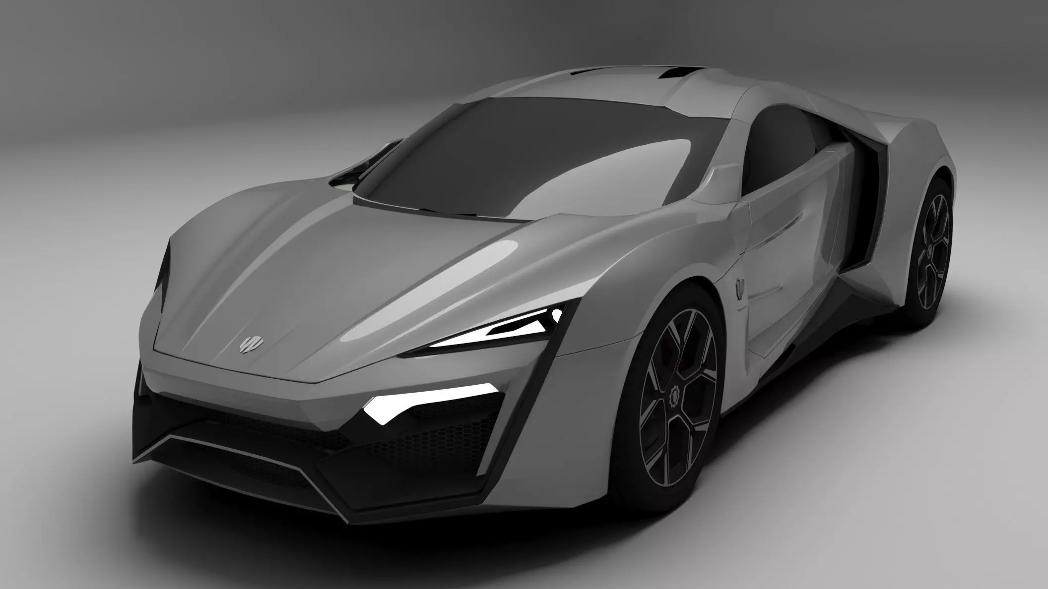 Lykan Hypersport Free 3D model_0