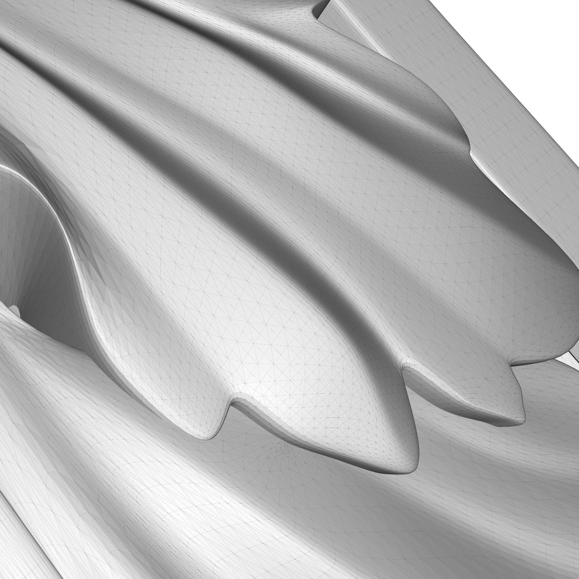 decorative pattern ready for 3D printing 3D model_5