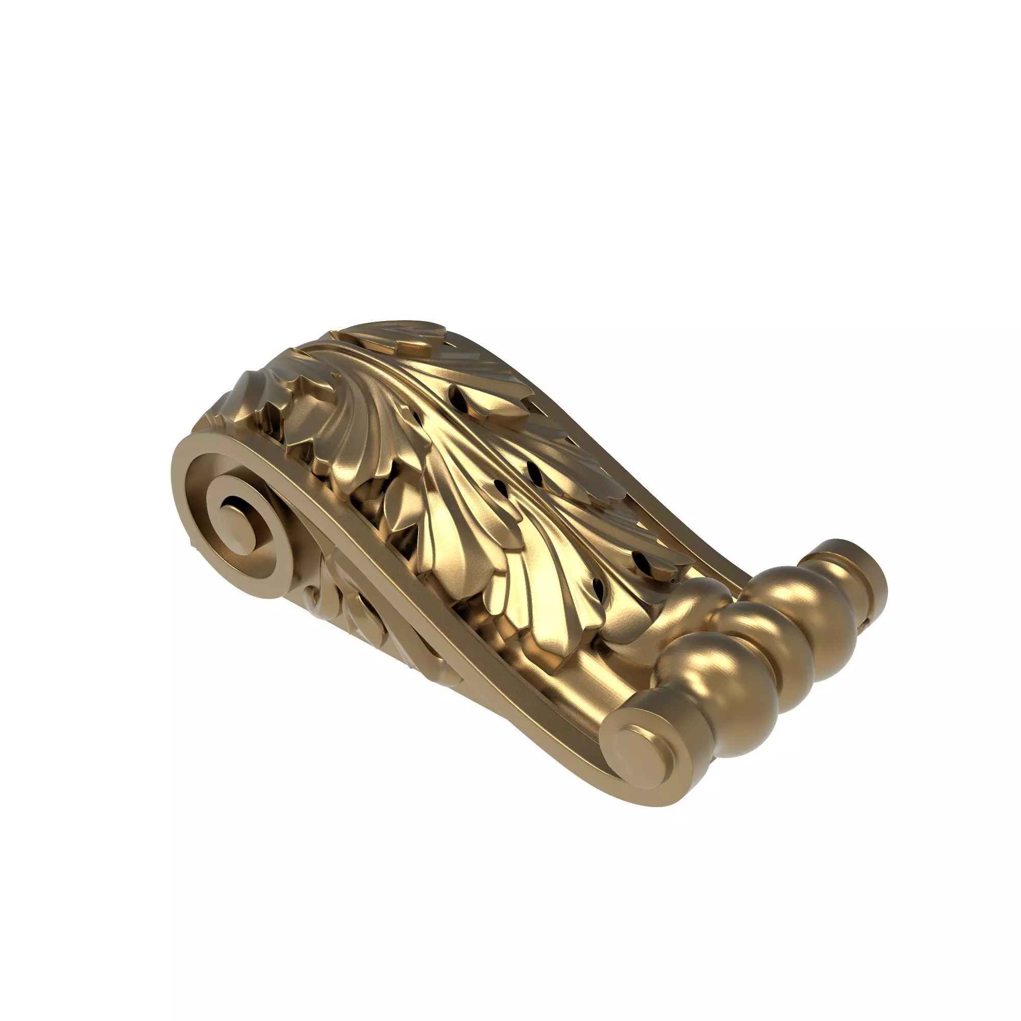 decorative pattern ready for 3D printing 3D model_0