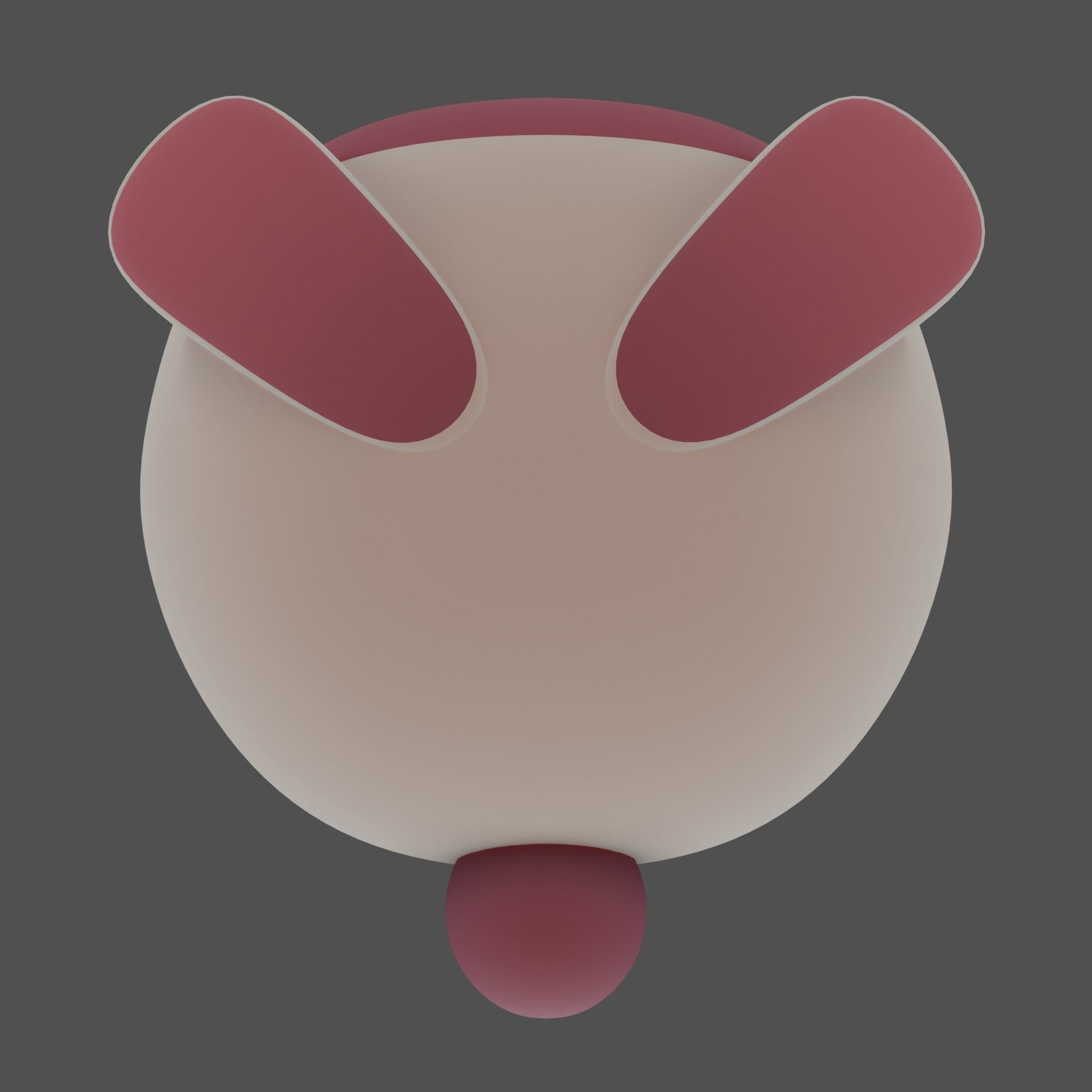 Plush Rabbit 3D model_7