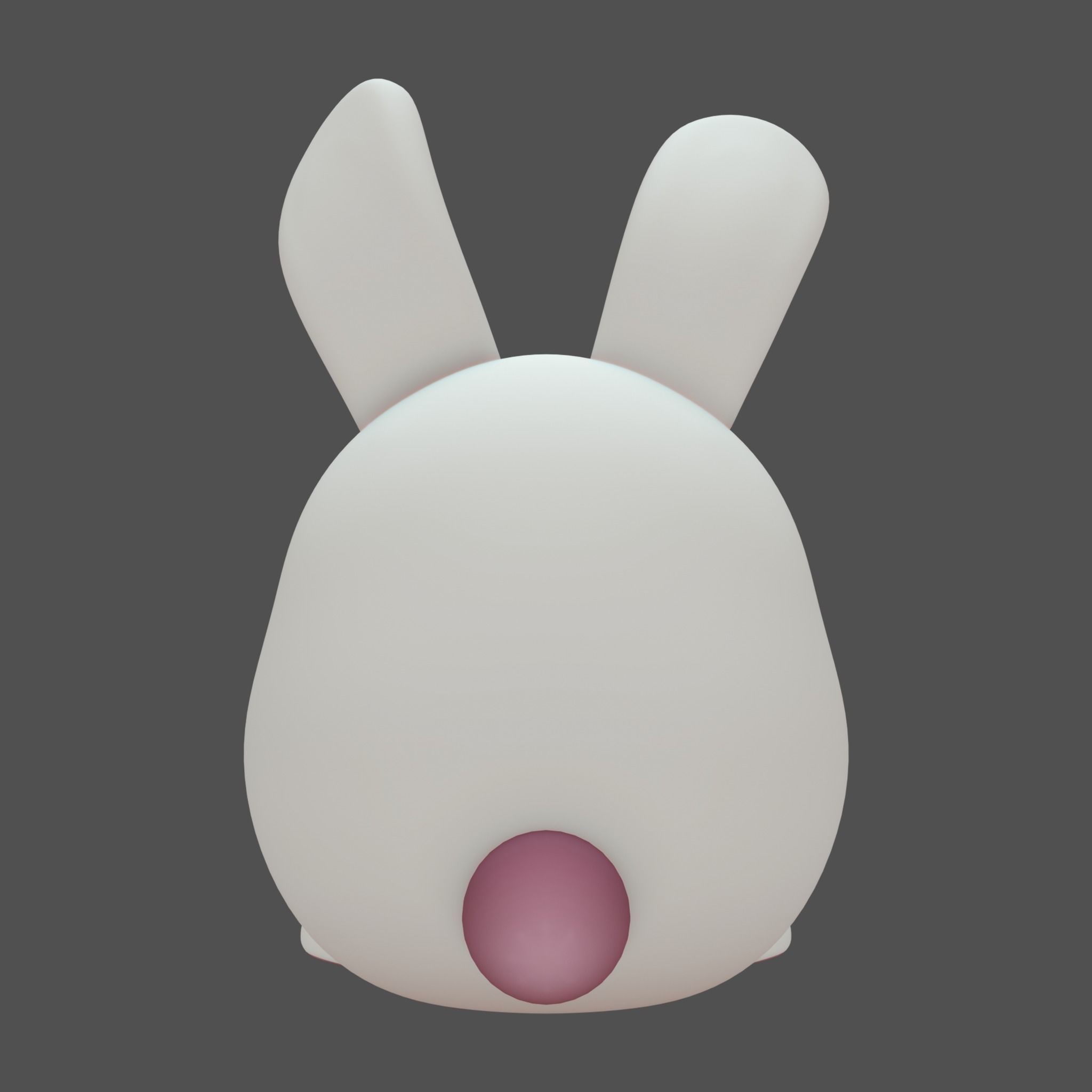 Plush Rabbit 3D model_5