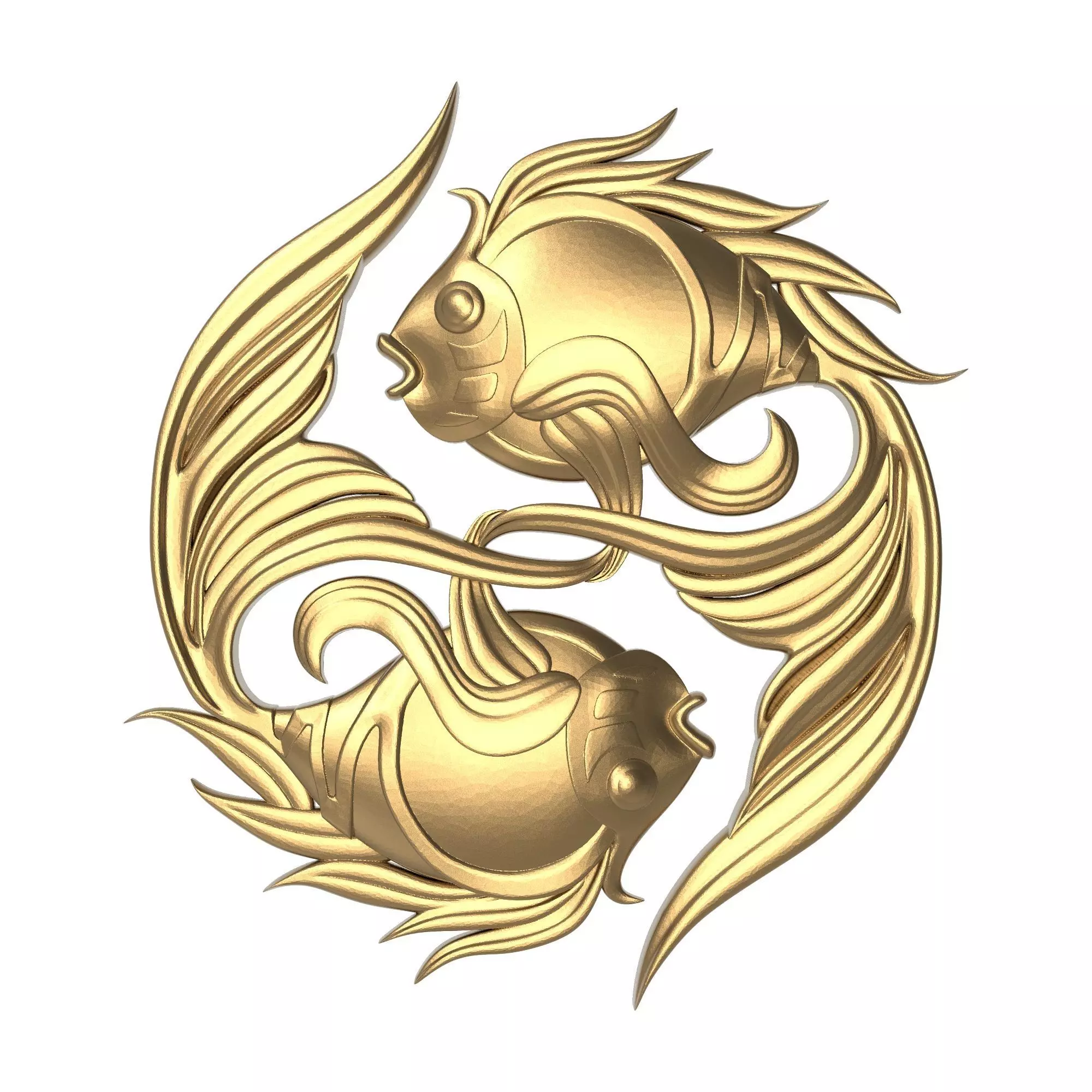 decorative pattern ready for 3D printing 3D model_0