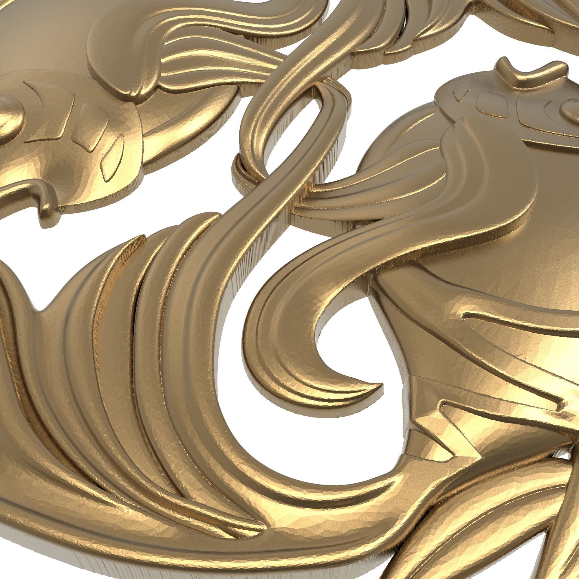 decorative pattern ready for 3D printing 3D model_3