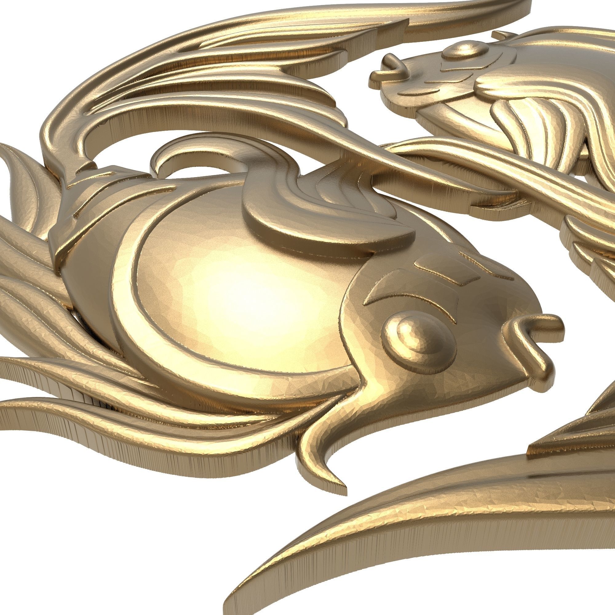 decorative pattern ready for 3D printing 3D model_2