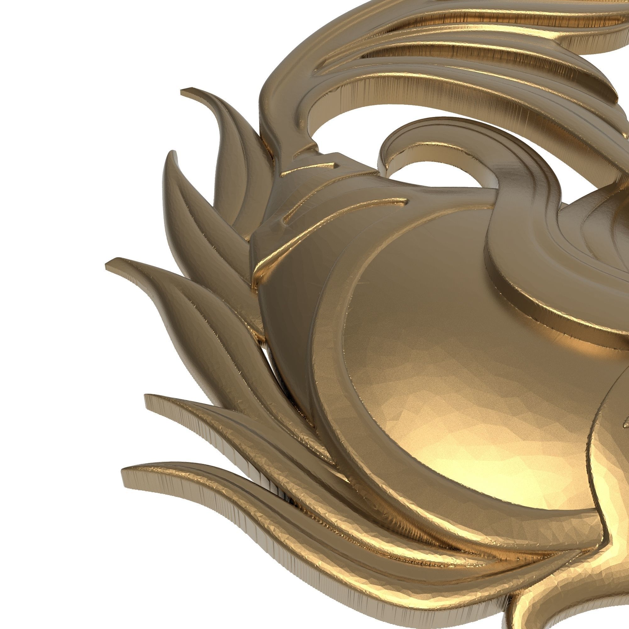 decorative pattern ready for 3D printing 3D model_6