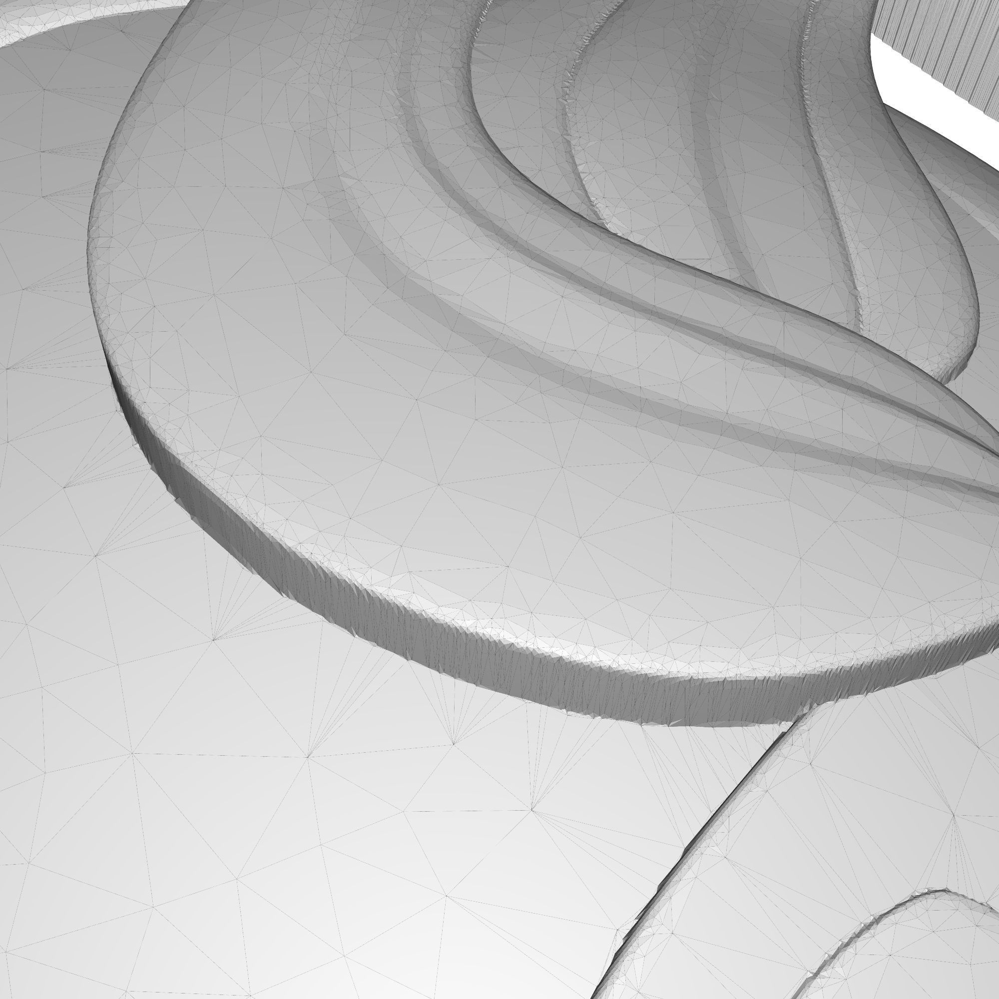 decorative pattern ready for 3D printing 3D model_7