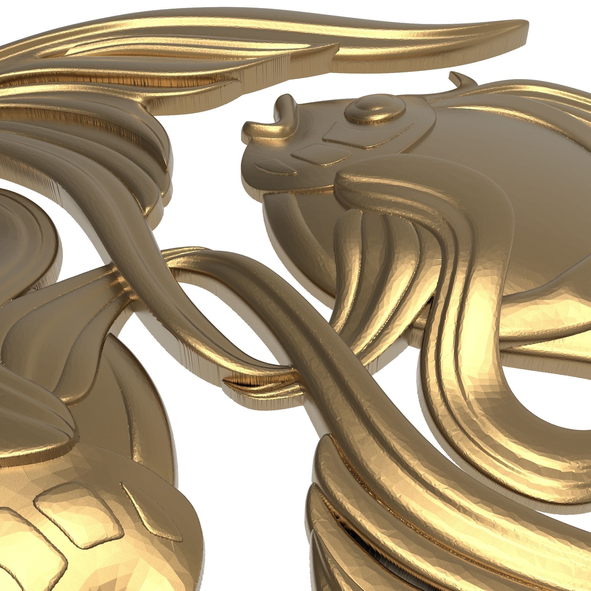 decorative pattern ready for 3D printing 3D model_5