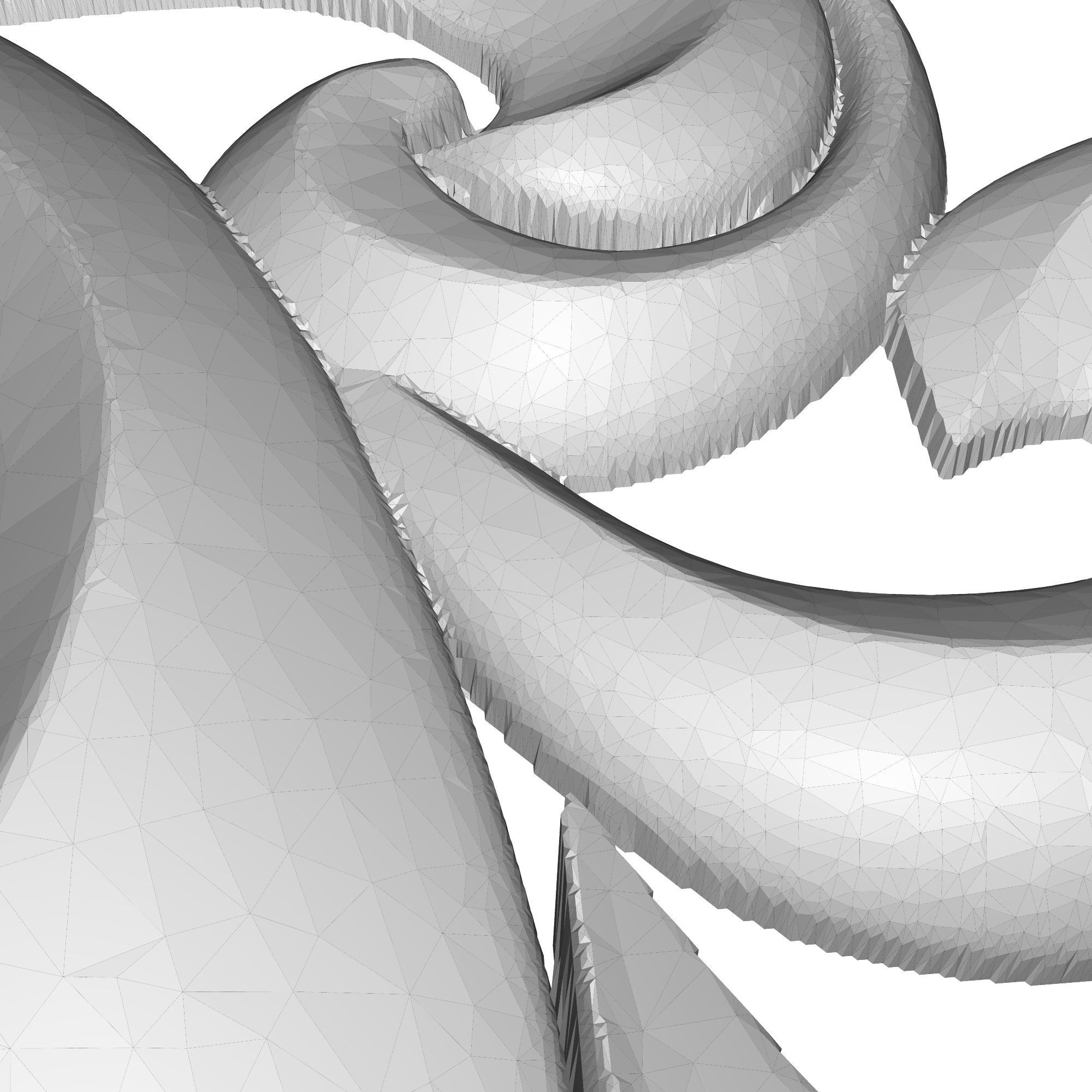 decorative pattern ready for 3D printing 3D model_8