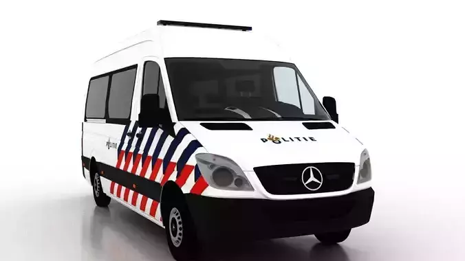 Mercedes Benz Sprinter L2H2 2009 Netherlands Police Passenger