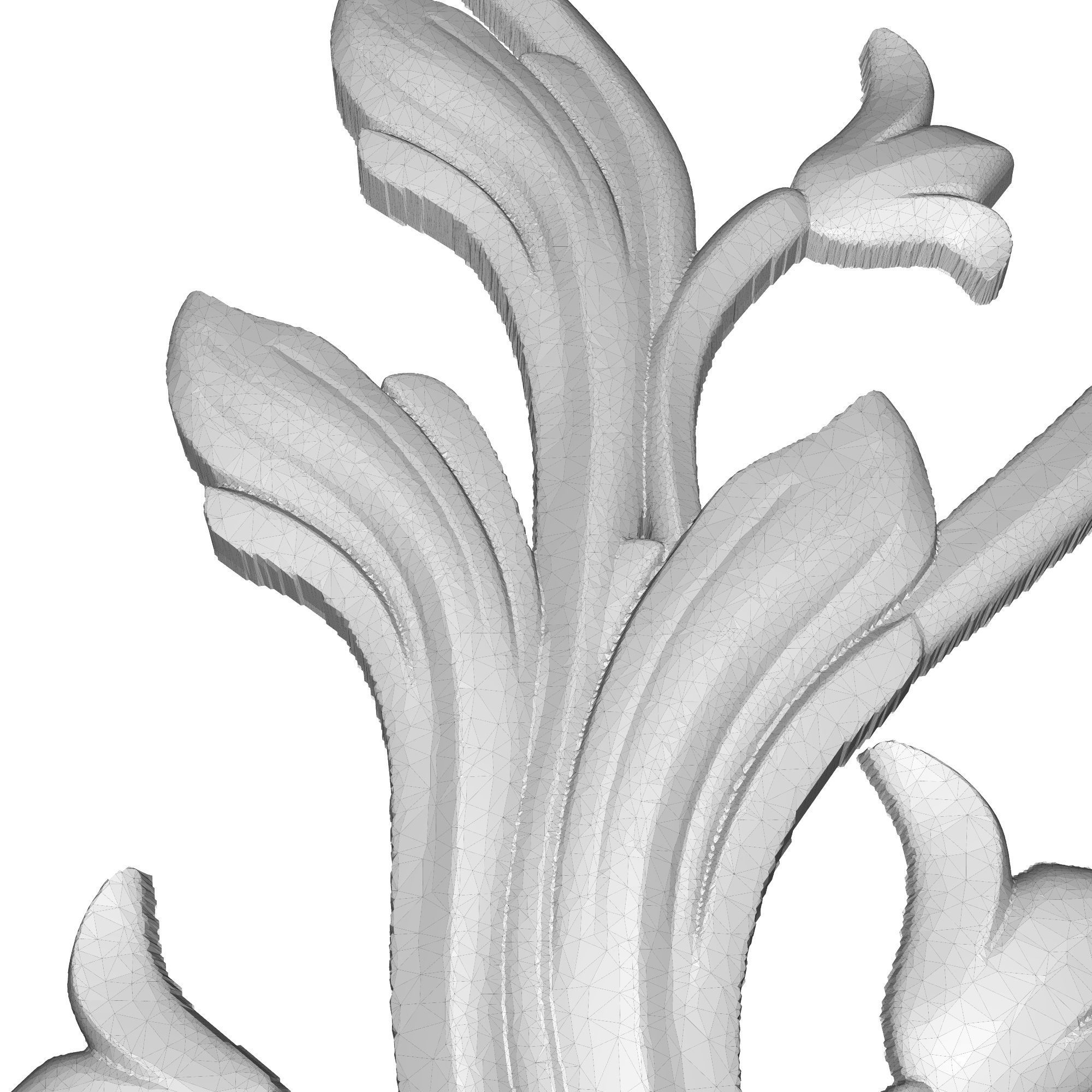decorative pattern ready for 3D printing 3D model_8