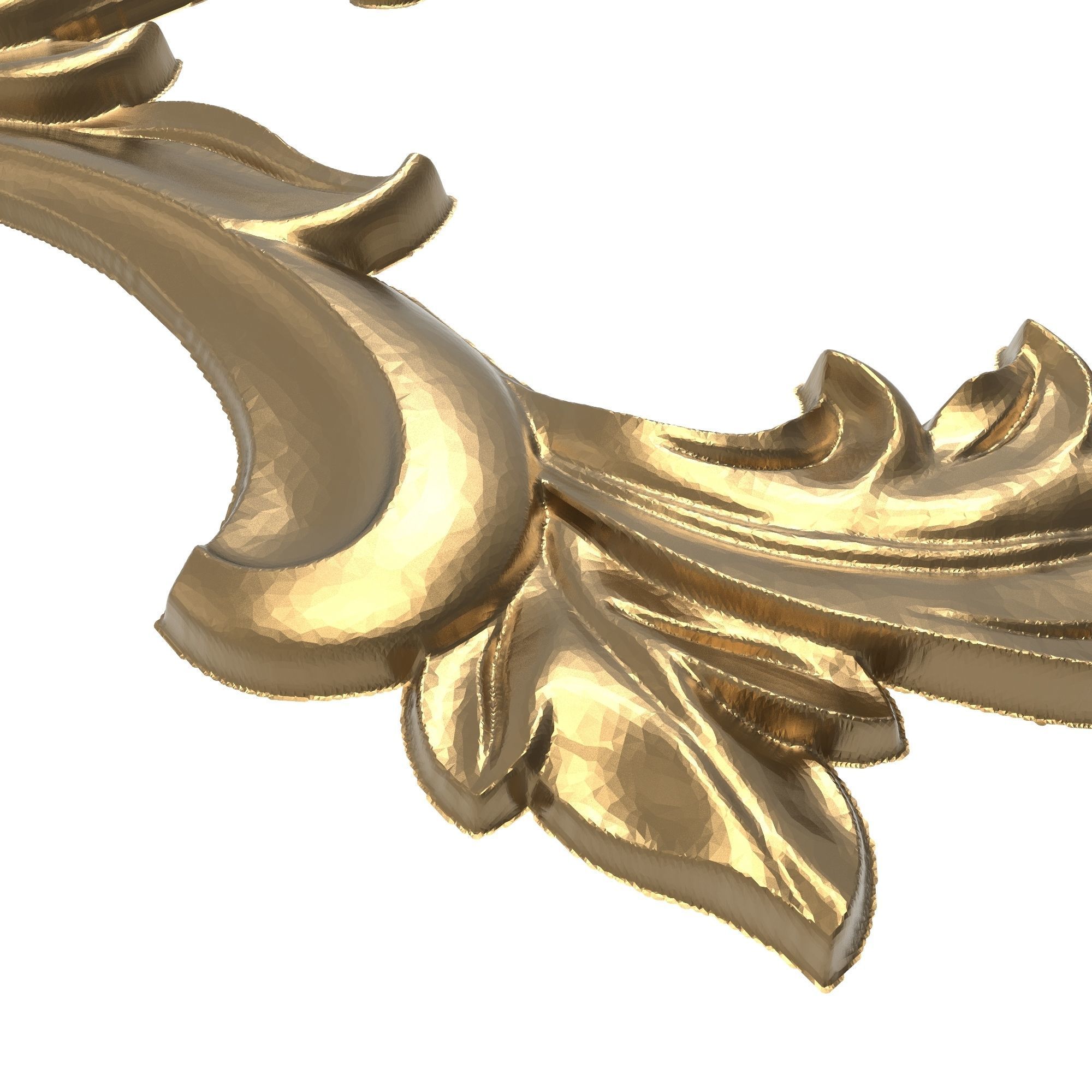 decorative pattern ready for 3D printing 3D model_5