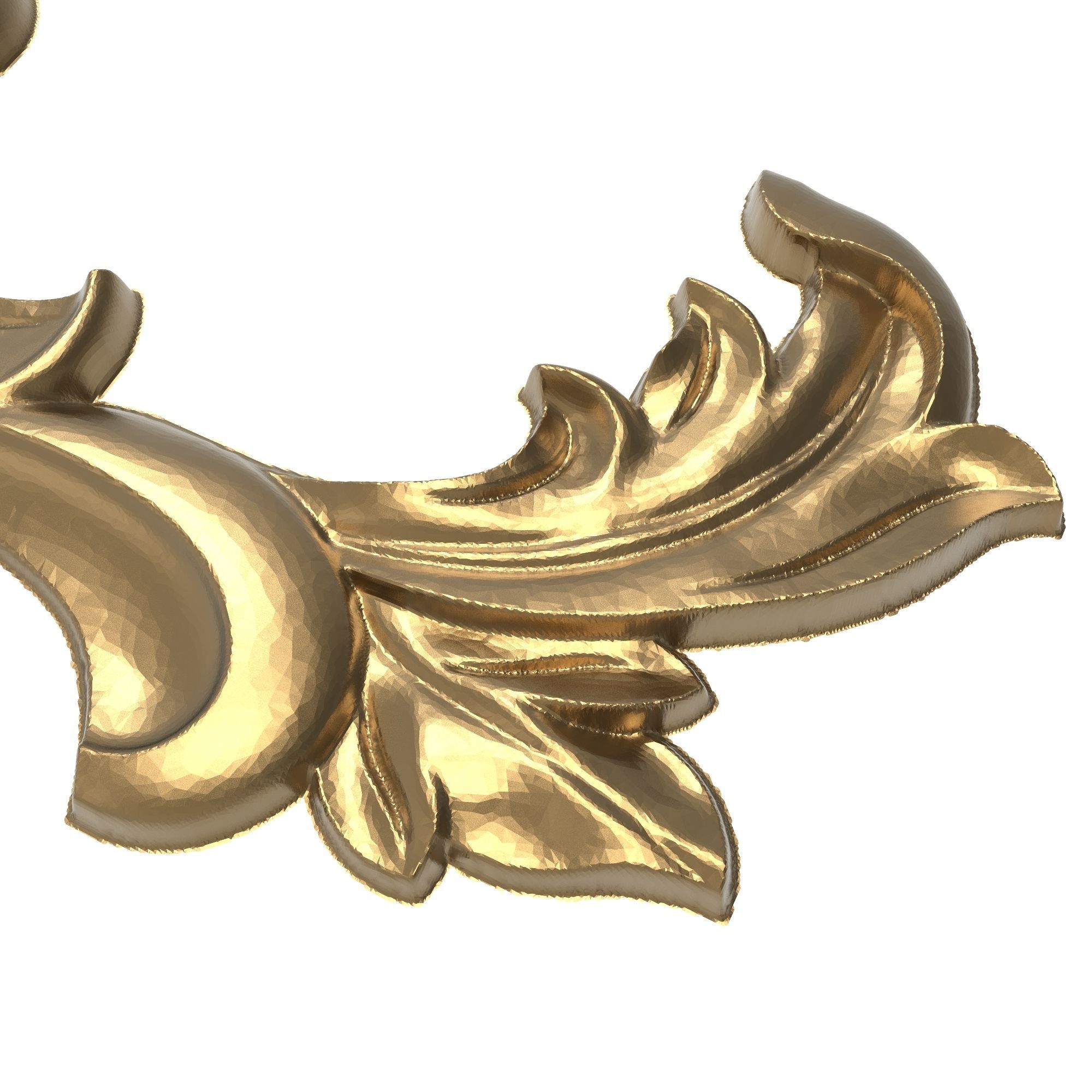 decorative pattern ready for 3D printing 3D model_2