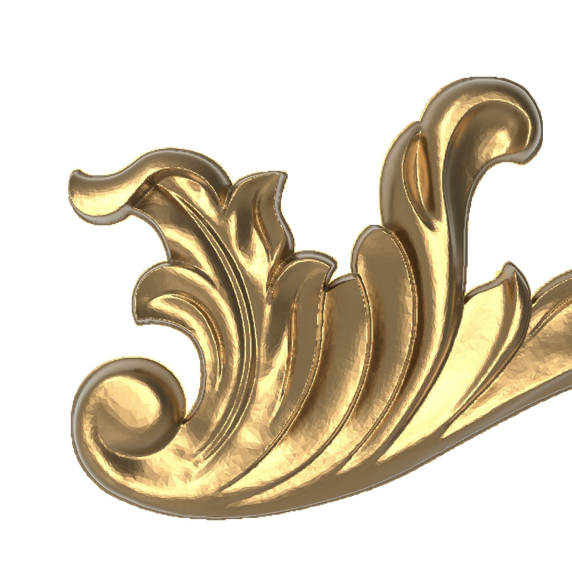 decorative pattern ready for 3D printing 3D model_1