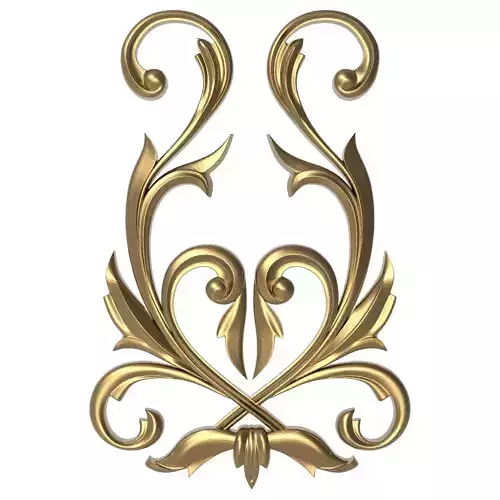  decorative pattern ready for 3D printing