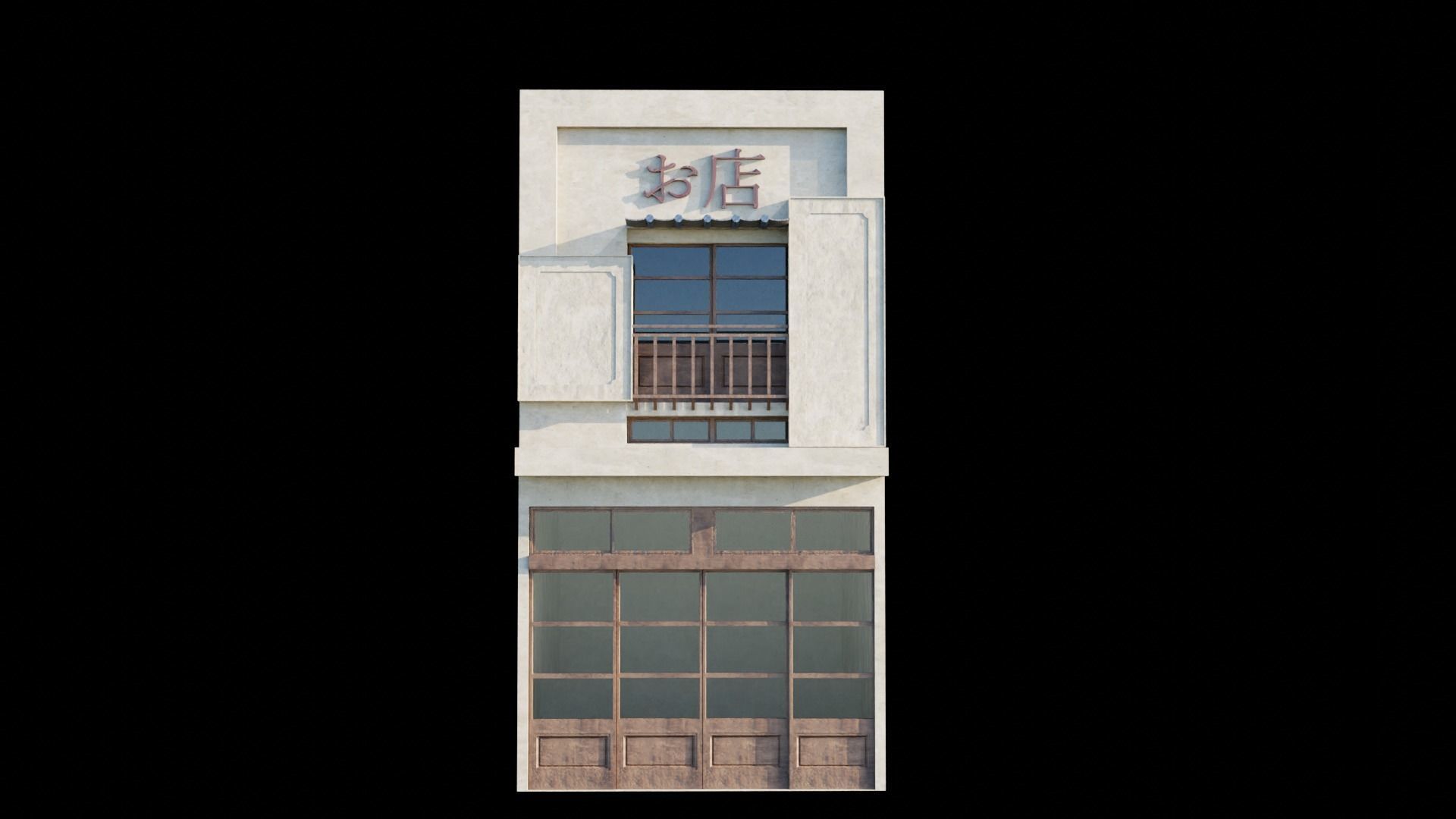japanese store 3D model_3