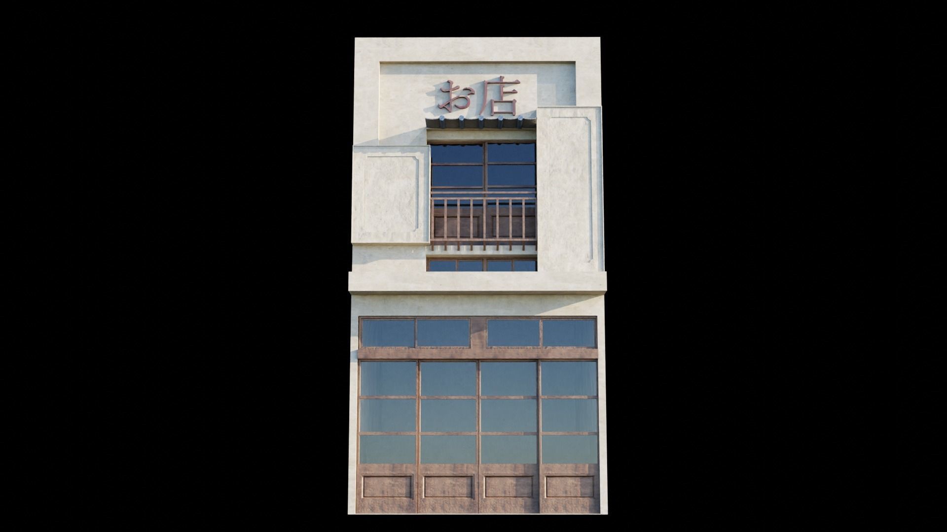 japanese store 3D model_4