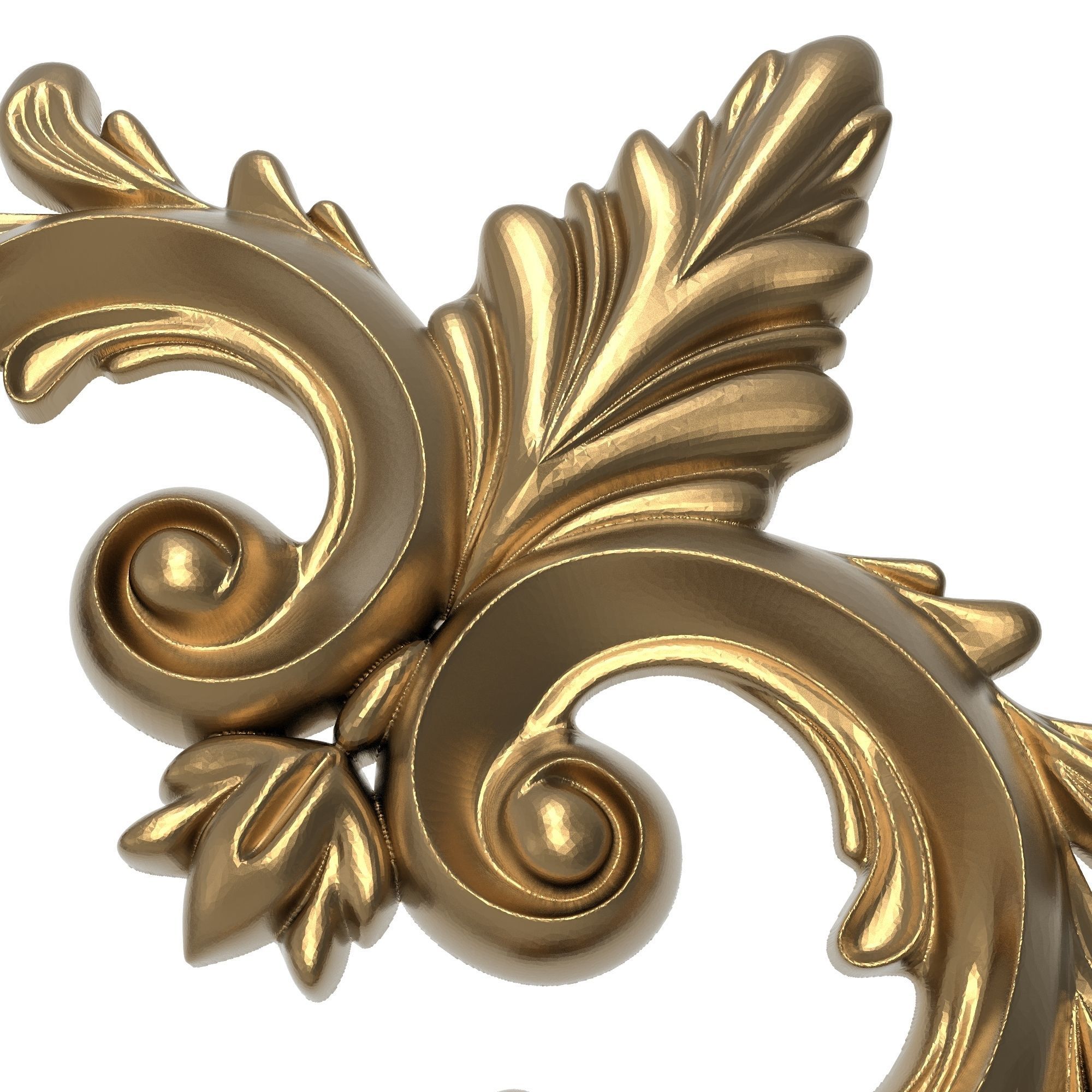 decorative pattern ready for 3D printing 3D model_6