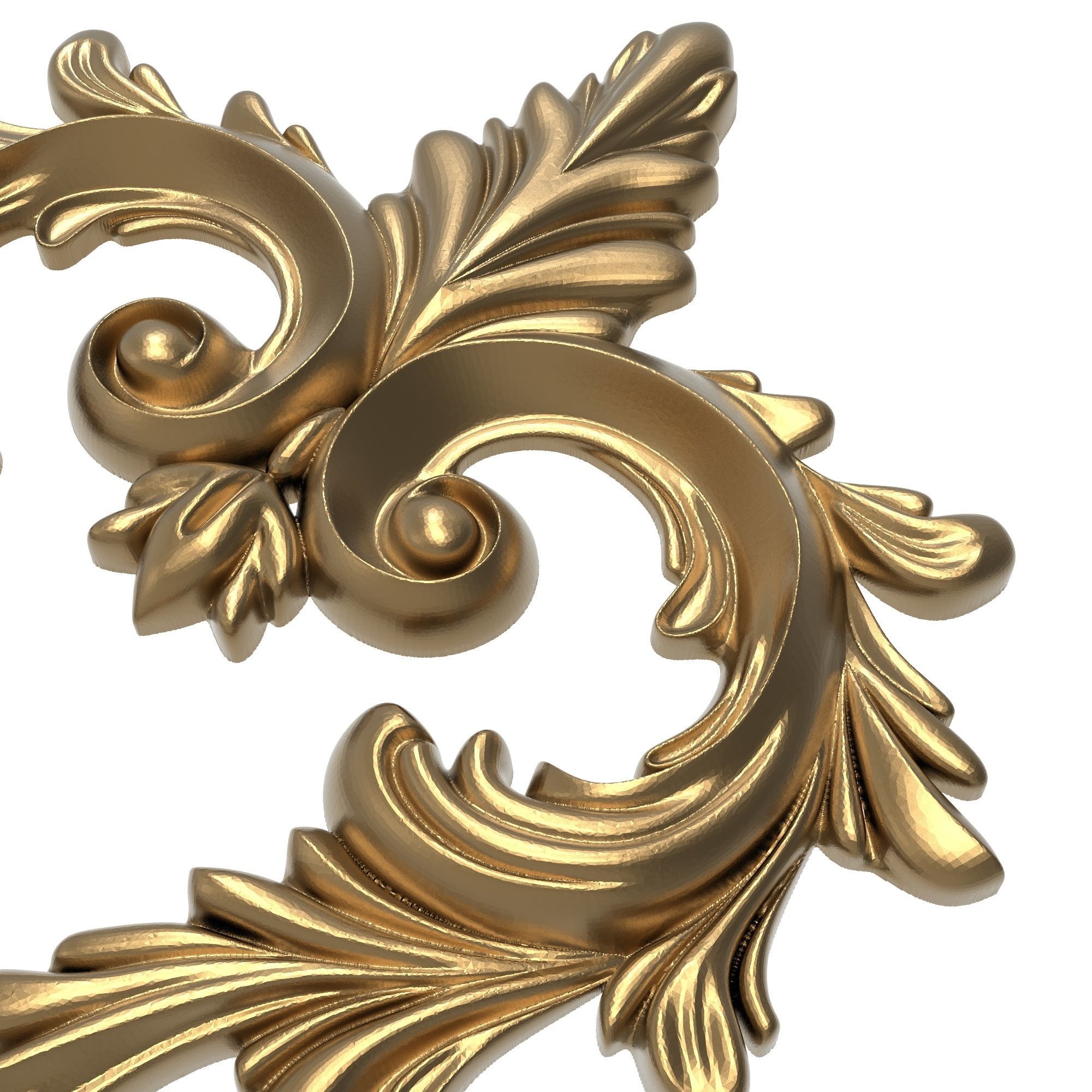 decorative pattern ready for 3D printing 3D model_8