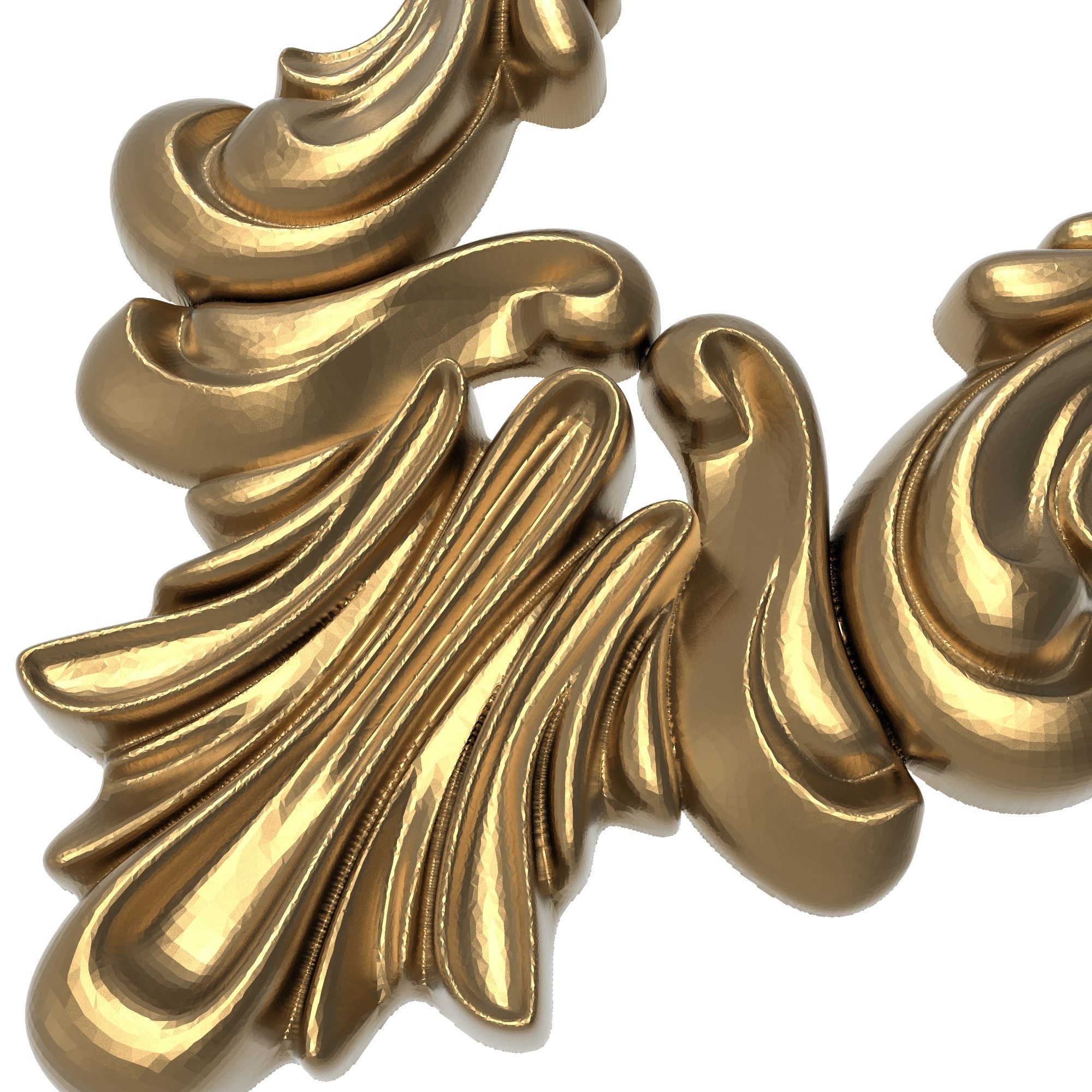 decorative pattern ready for 3D printing 3D model_7