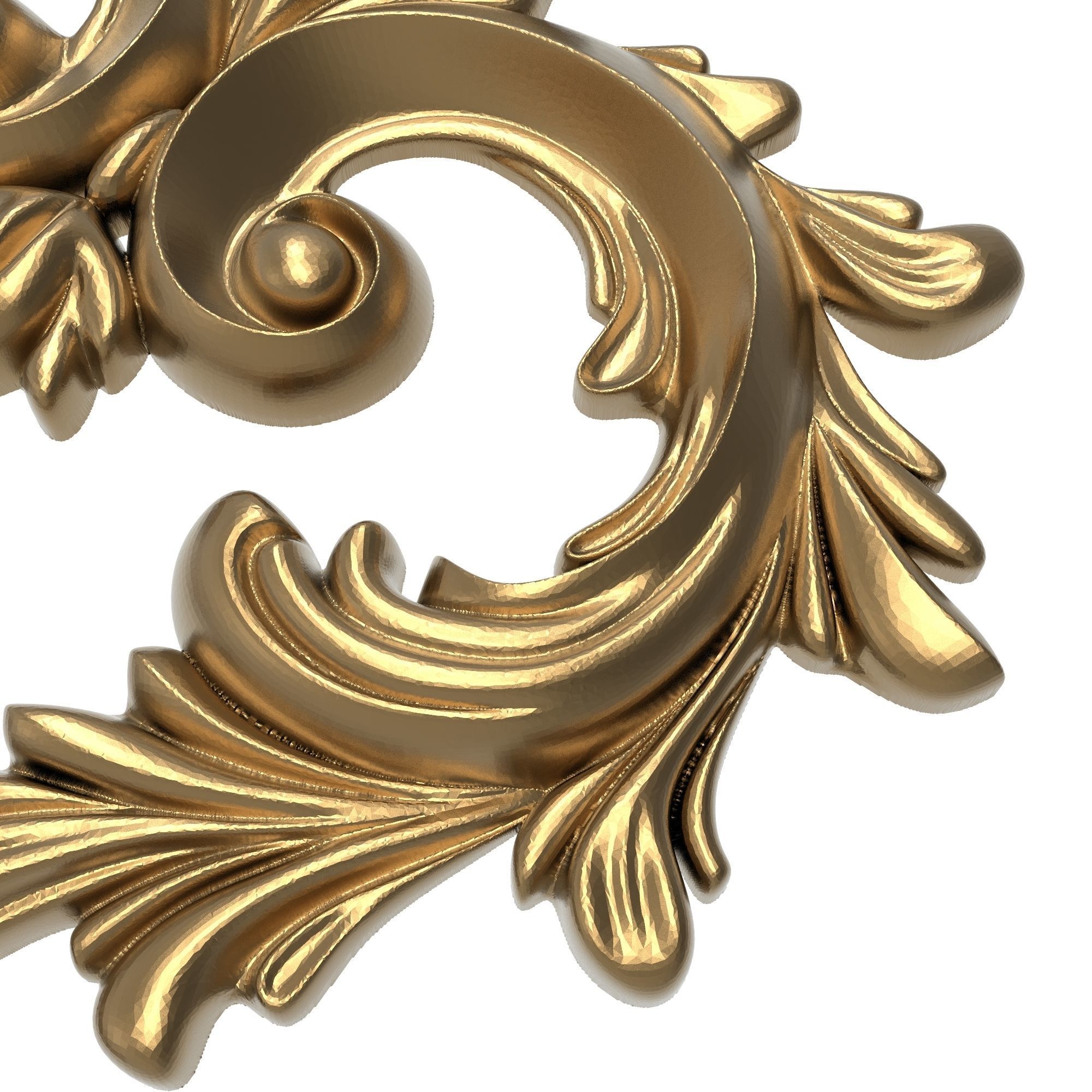 decorative pattern ready for 3D printing 3D model_5