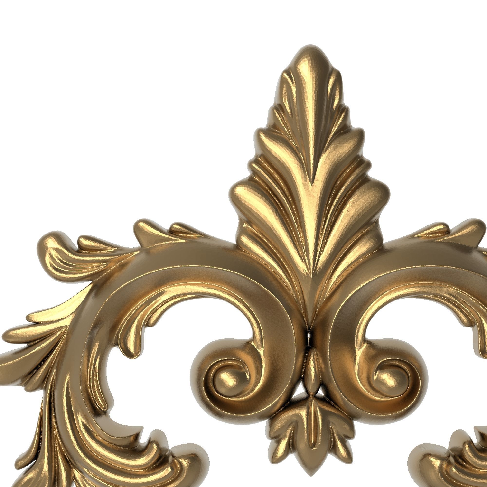 decorative pattern ready for 3D printing 3D model_1