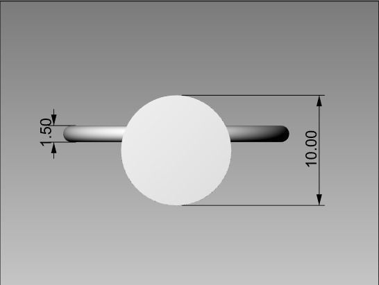 Set of rings 3D print model_13
