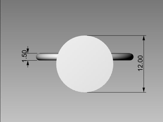 Set of rings 3D print model_11
