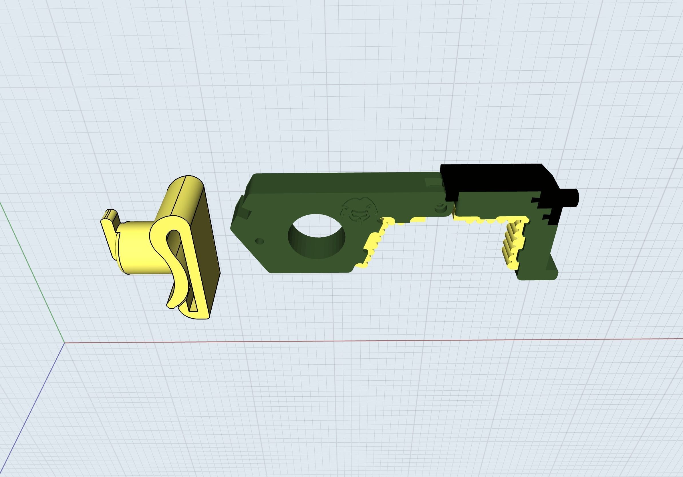 Touch less door tool Free 3D print model_1