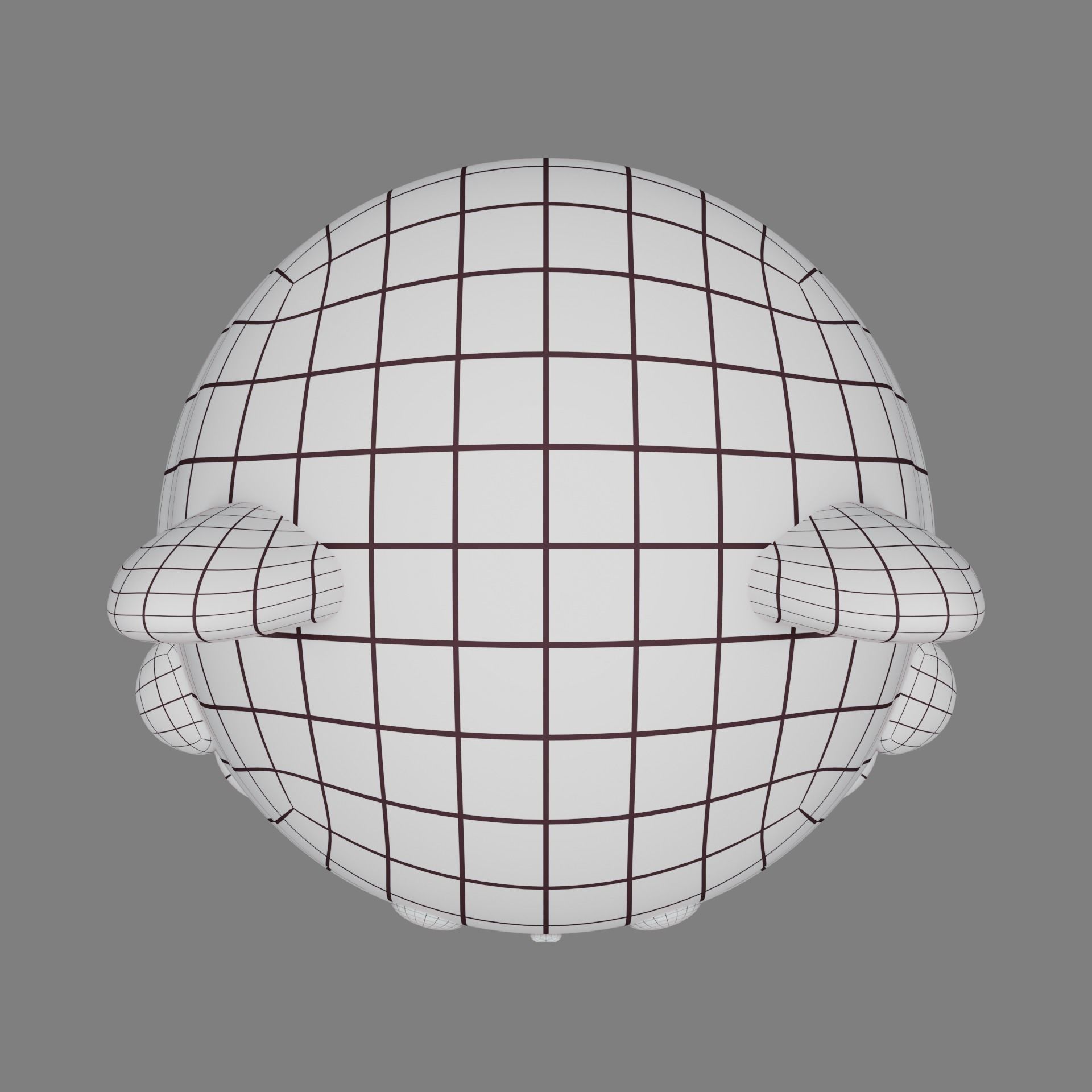 Plush Cat 3D model_16