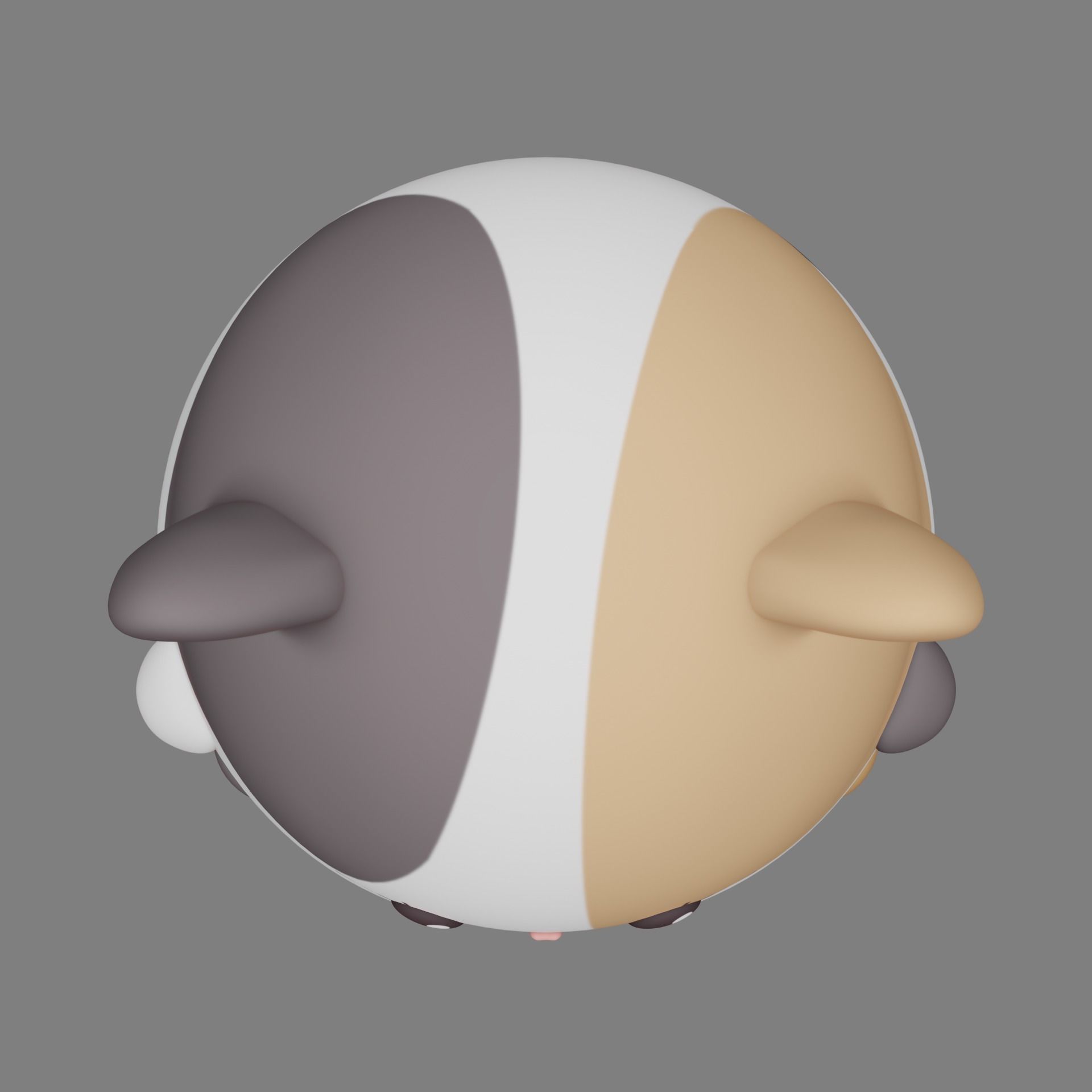 Plush Cat 3D model_9