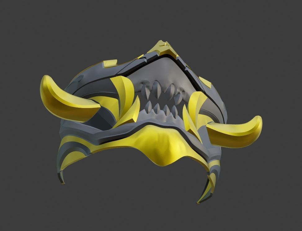 Frost mask from Mortal Kombat 11 - Polar Lights 3D print model_18