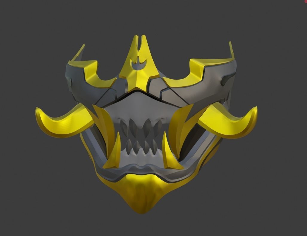 Frost mask from Mortal Kombat 11 - Polar Lights 3D print model_12
