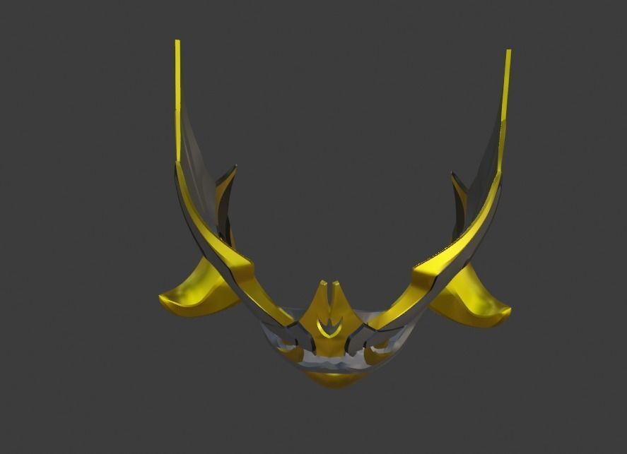 Frost mask from Mortal Kombat 11 - Polar Lights 3D print model_17