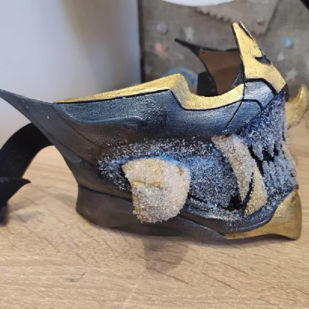Frost mask from Mortal Kombat 11 - Polar Lights 3D print model_7