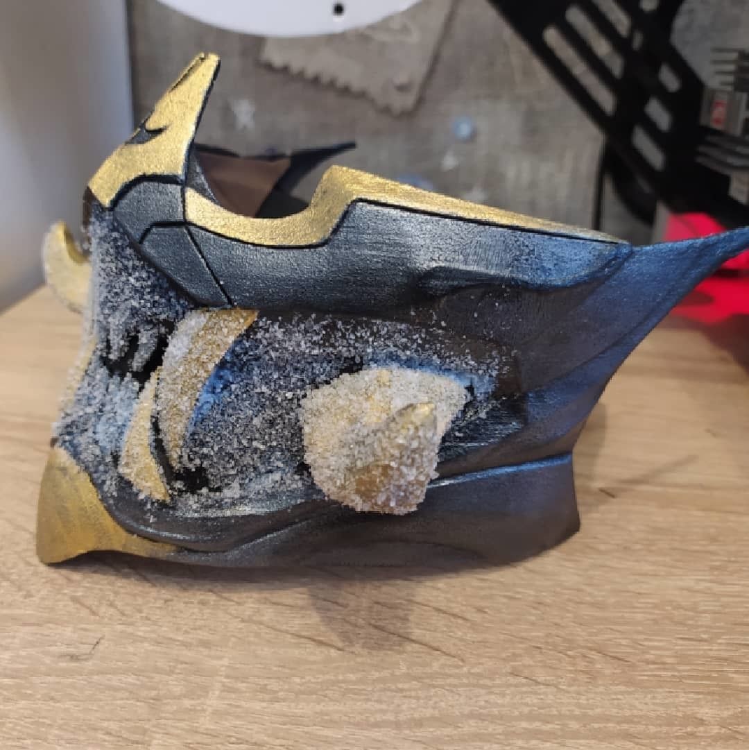 Frost mask from Mortal Kombat 11 - Polar Lights 3D print model_9