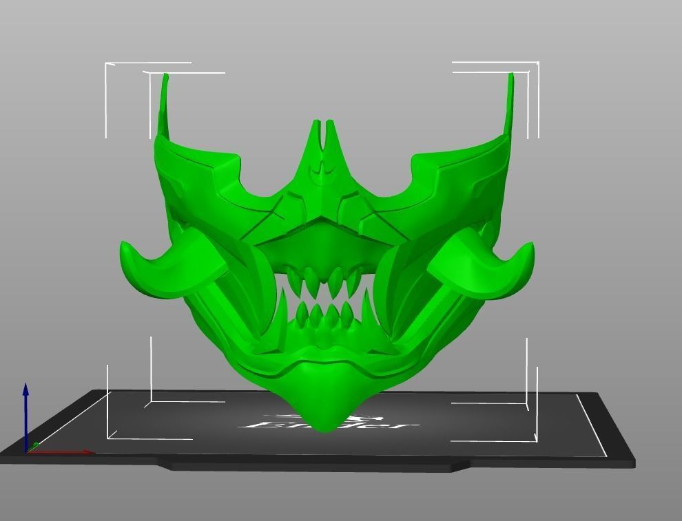 Frost mask from Mortal Kombat 11 - Polar Lights 3D print model_19